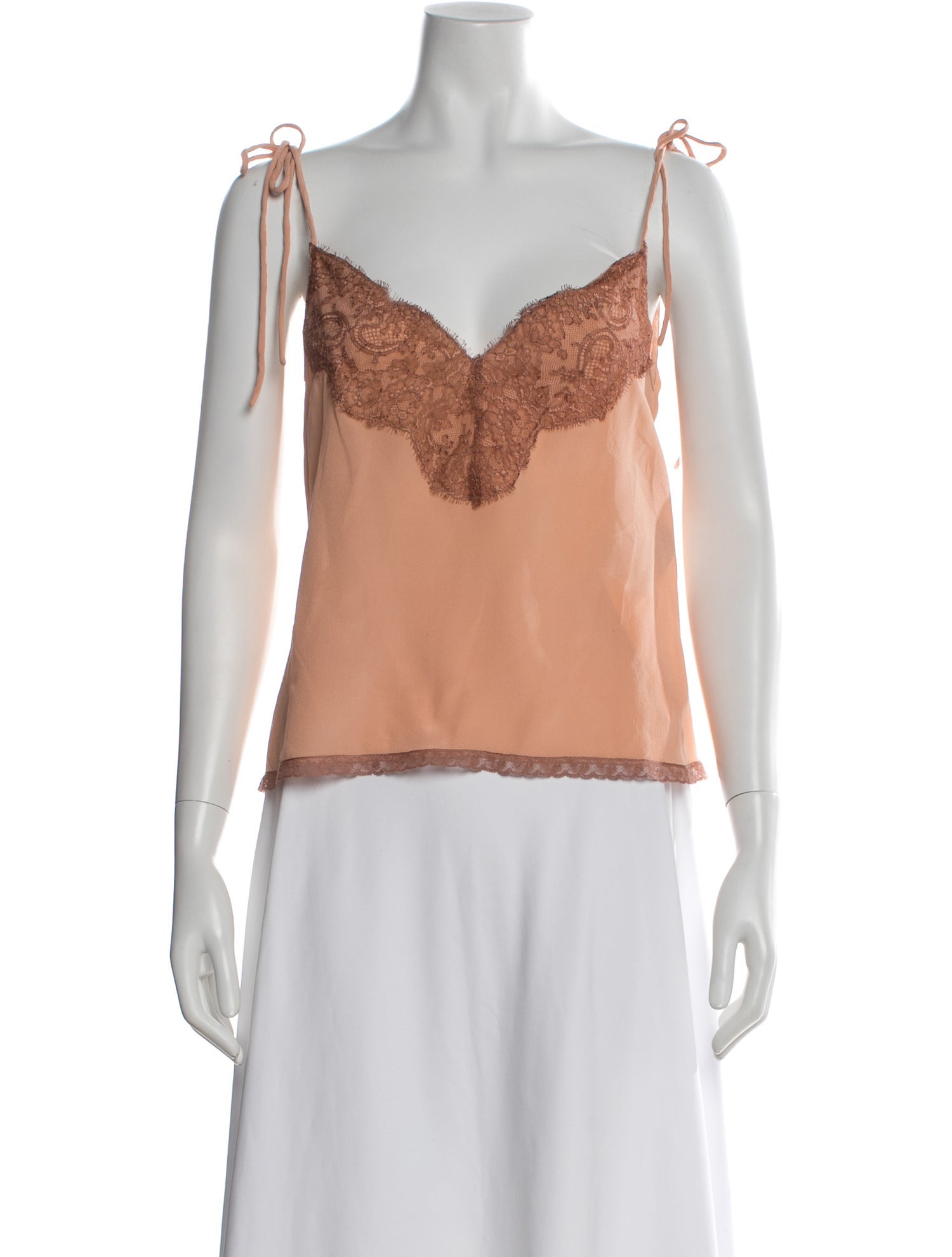 Valentino V-Neck Sleeveless Top