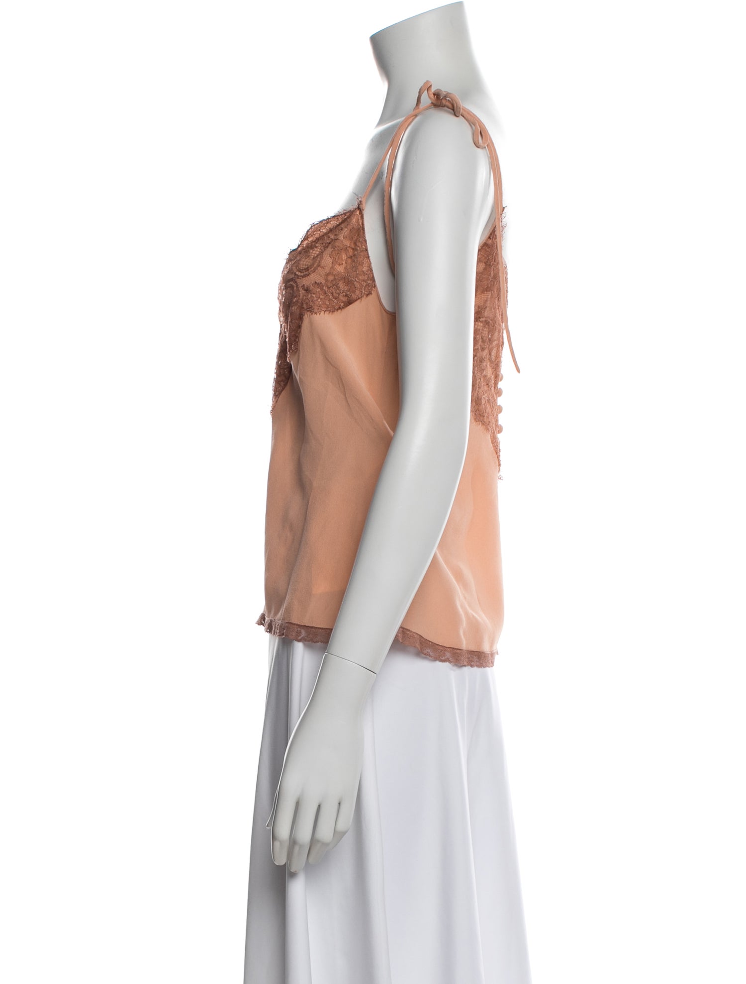 Valentino V-Neck Sleeveless Top