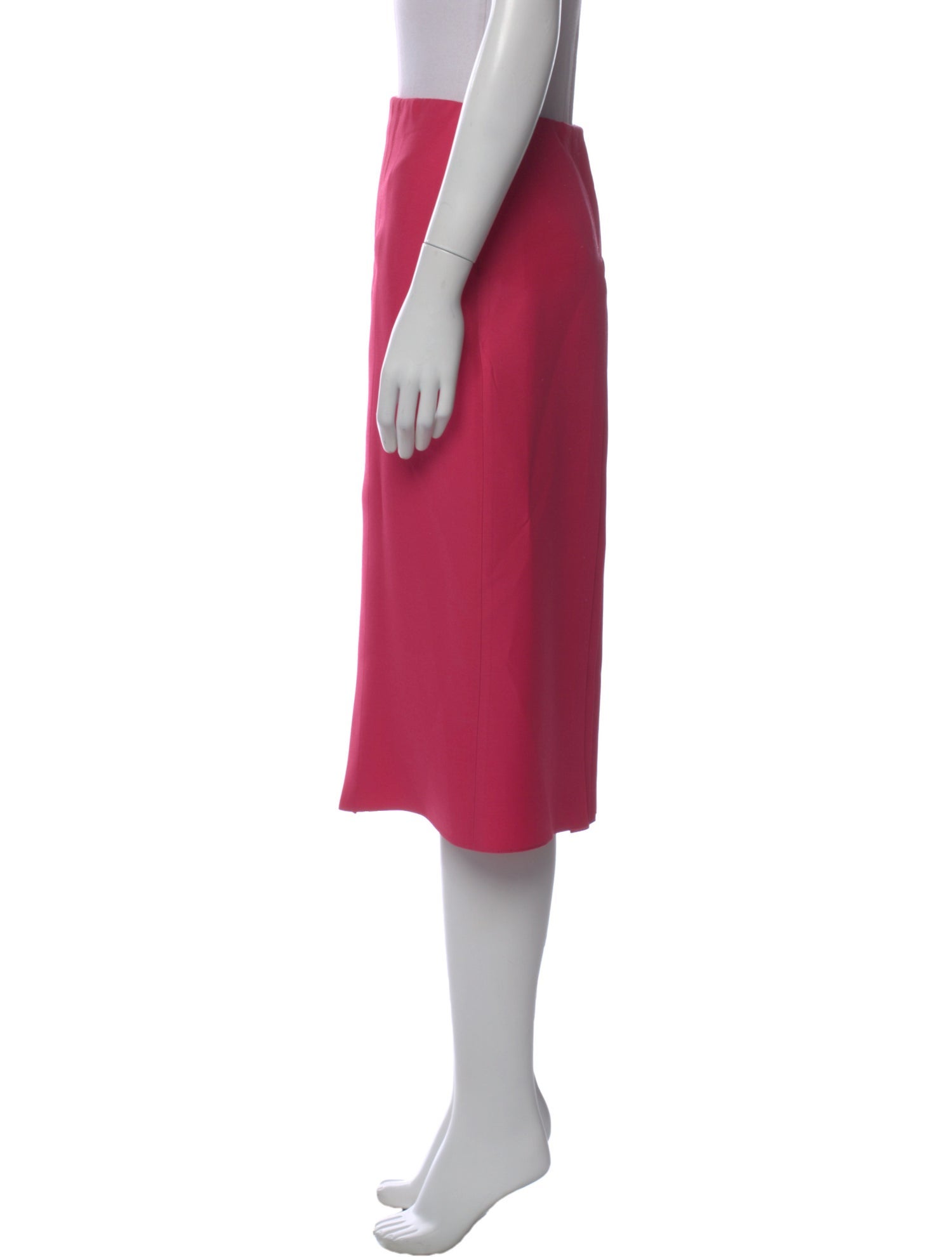 Valentino Silk Midi Length Skirt