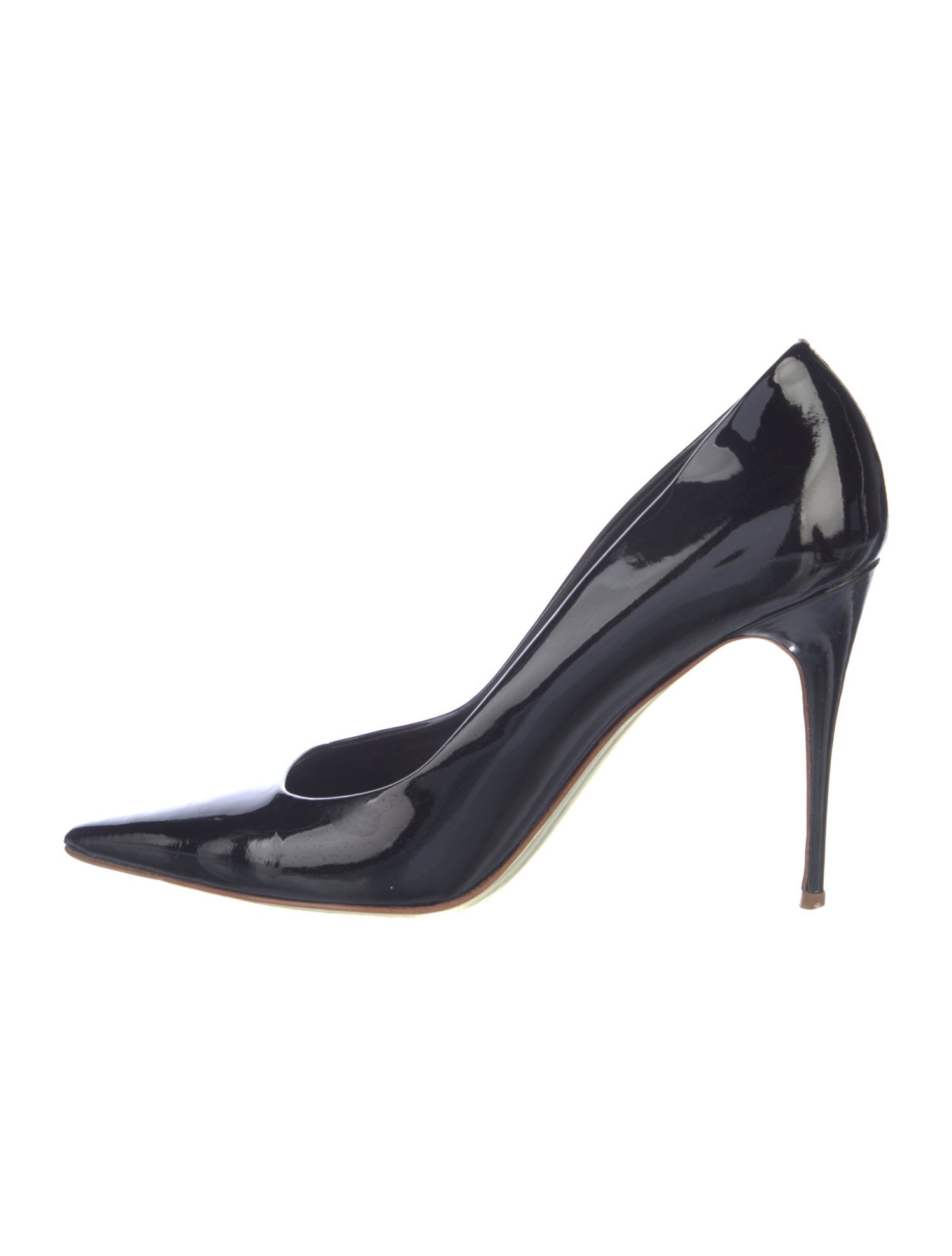 Valentino Rockstud Accents Patent Leather Pumps
