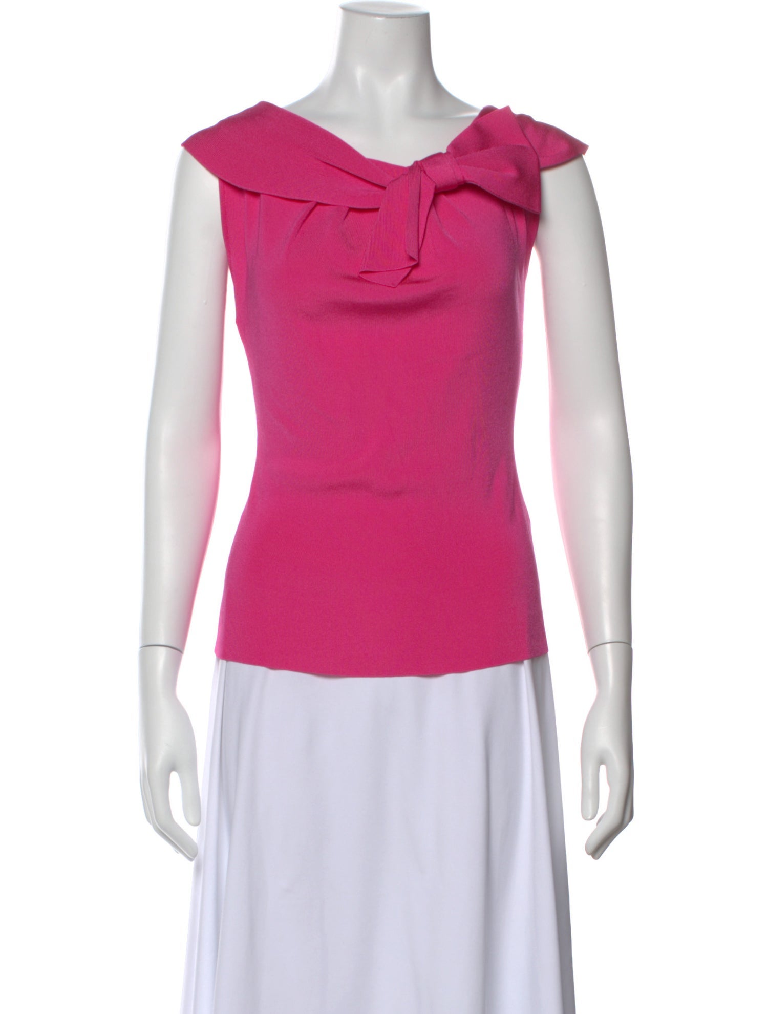 Valentino Tie Neck Sleeveless Top w/ Tags