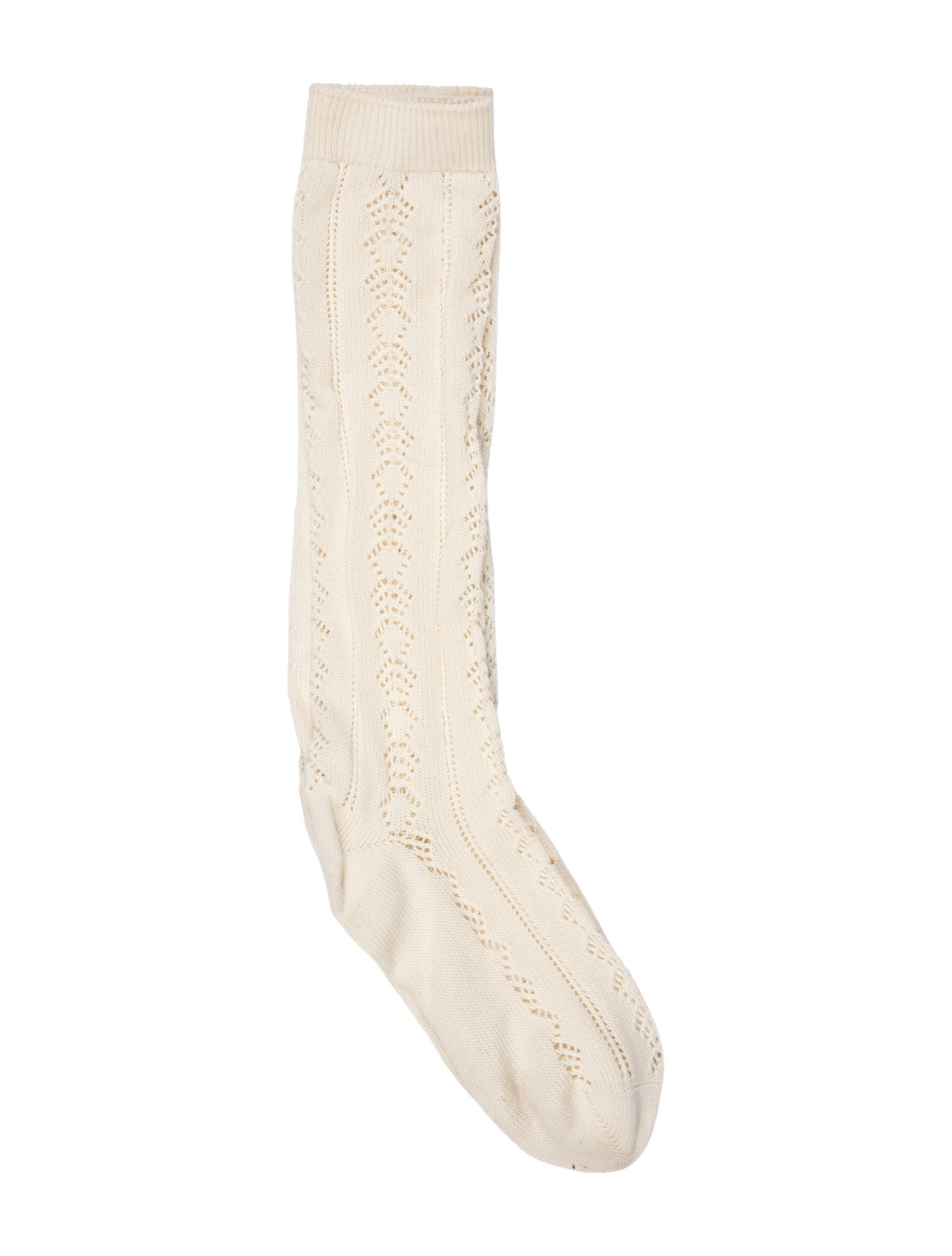 Valentino Neutral Cotton Socks