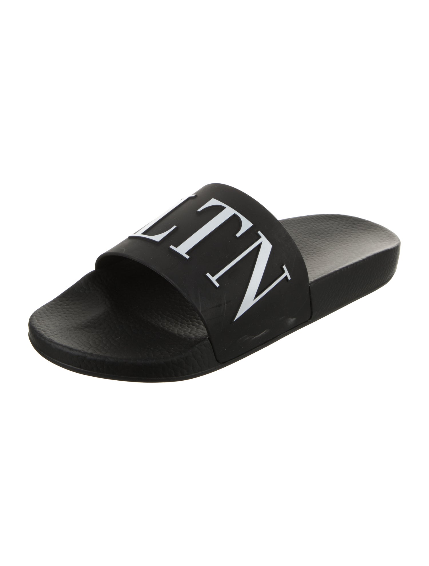 Valentino VLTN Rubber Slides w/ Tags