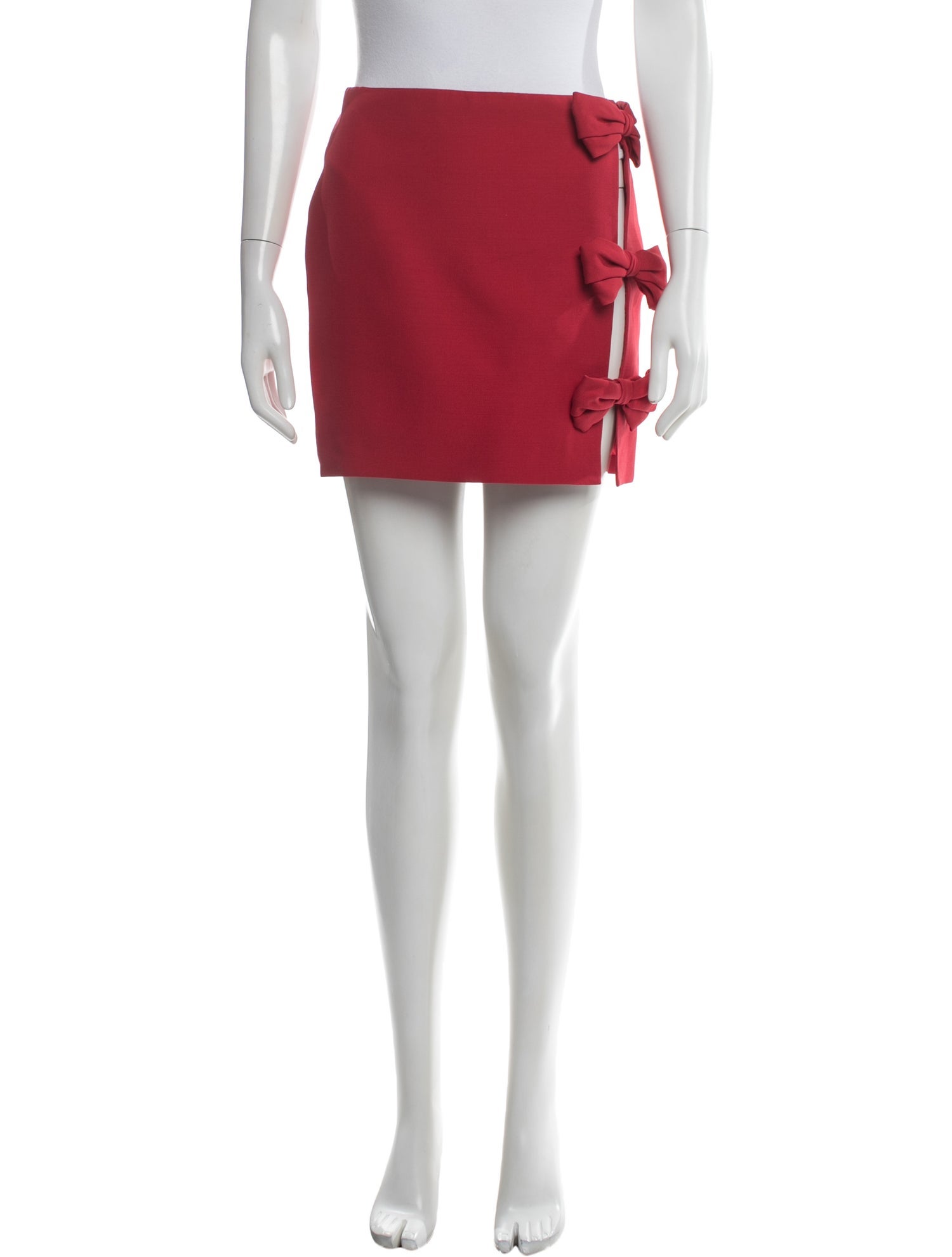 Valentino Virgin Wool Mini Skirt