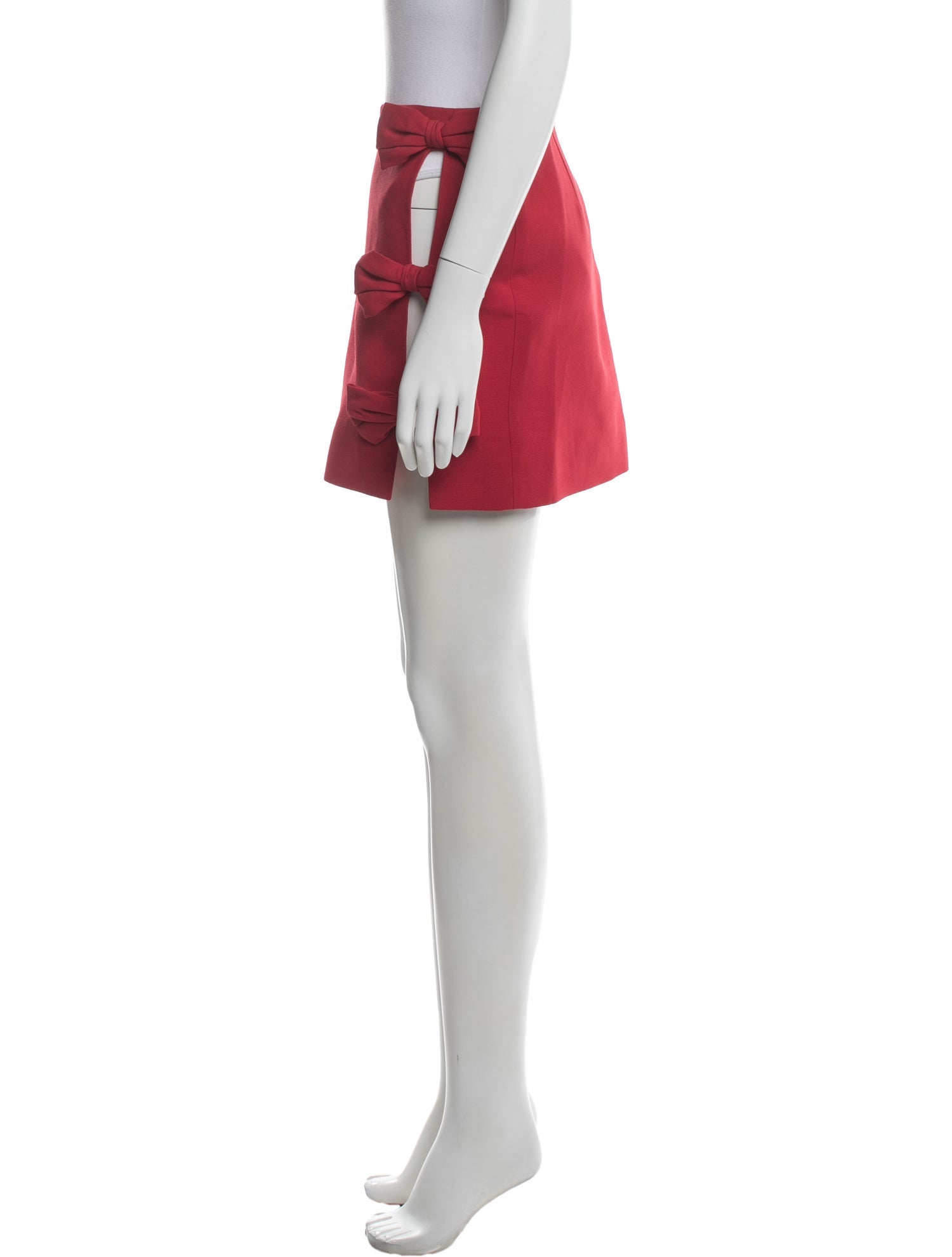 Valentino Virgin Wool Mini Skirt