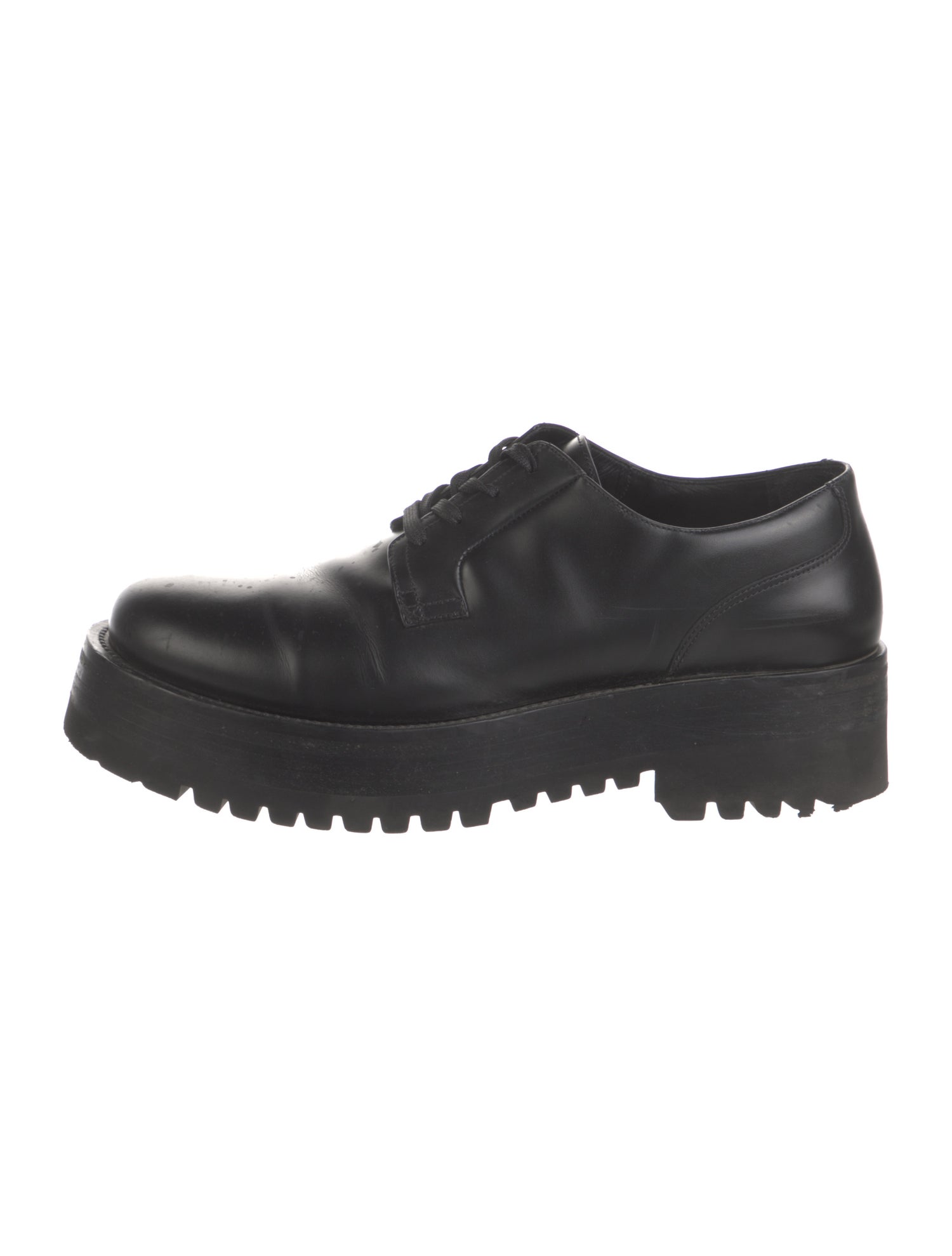 Valentino Rockstud Accents Leather Lace-Up Boots