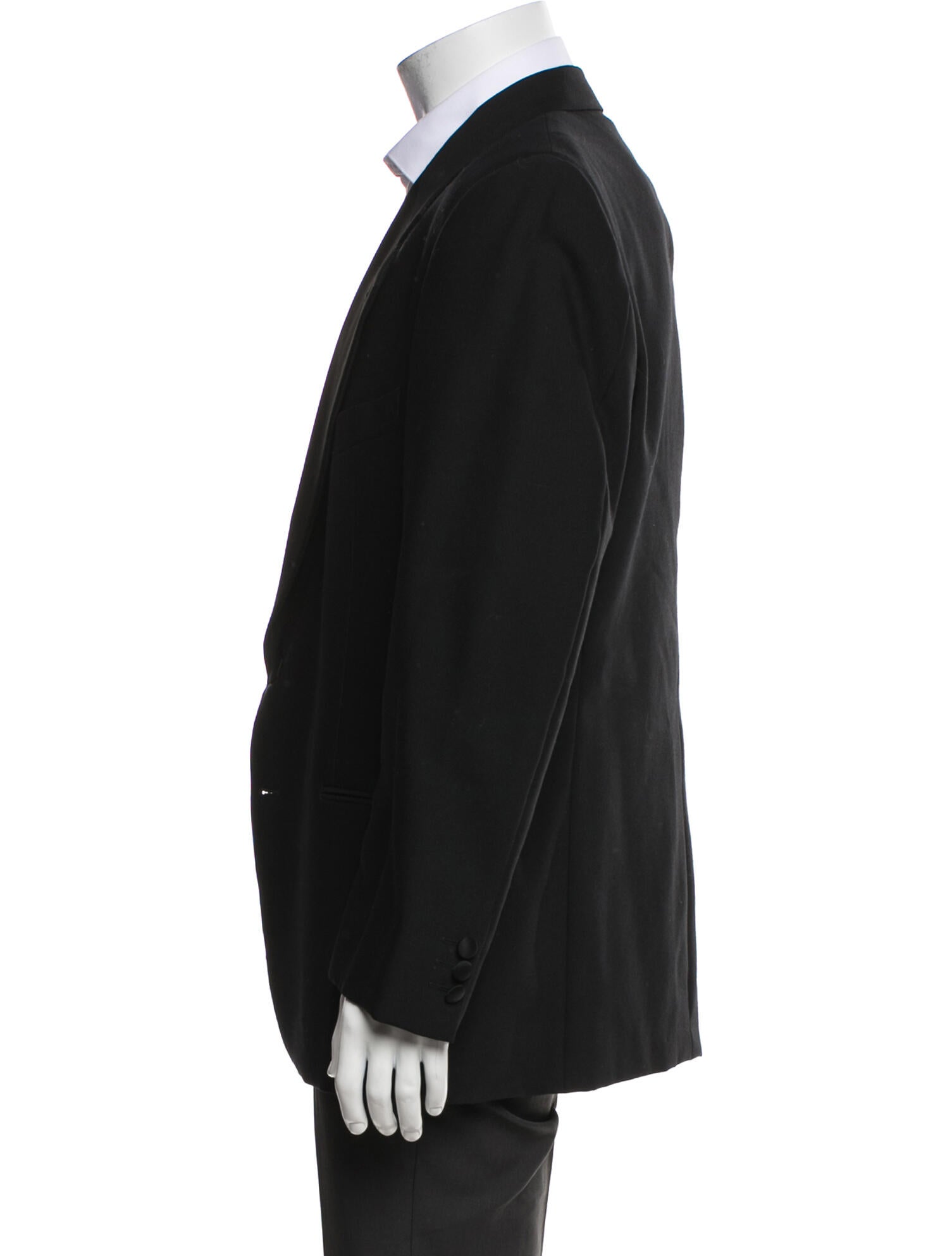 Valentino Virgin Wool Embroidered Accent Blazer