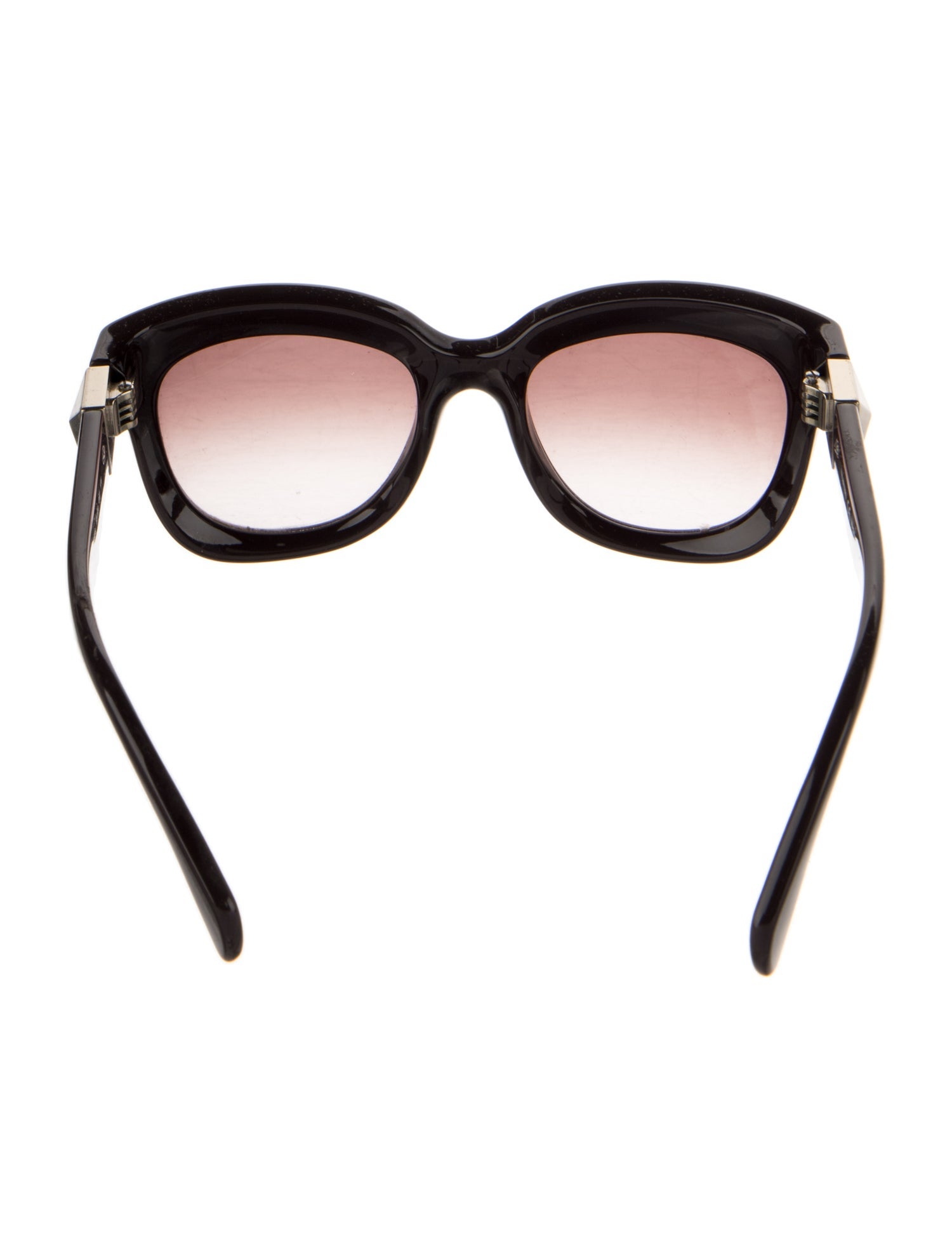 Valentino Rockstud Accents Oversize Sunglasses