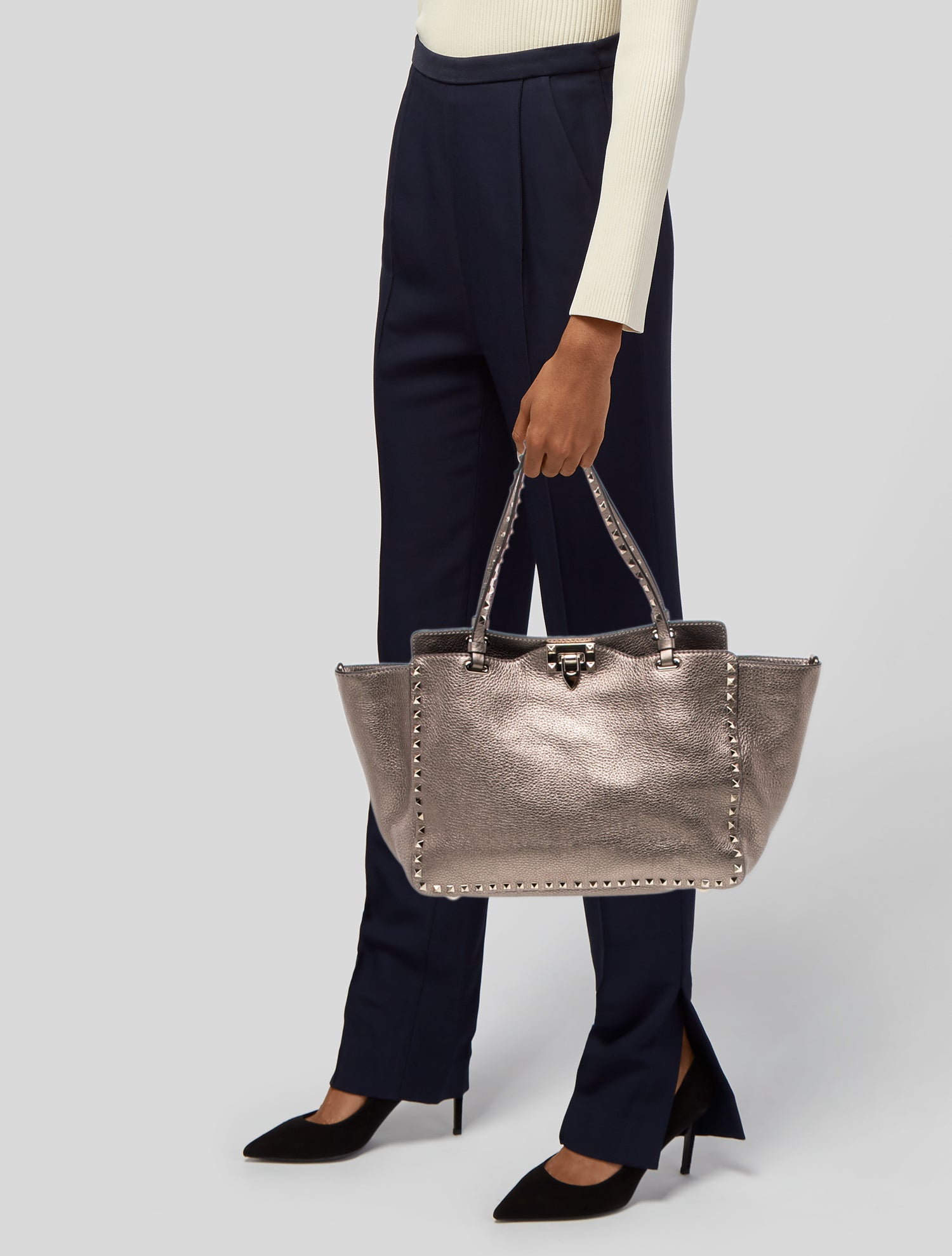 Valentino Rockstud Tote