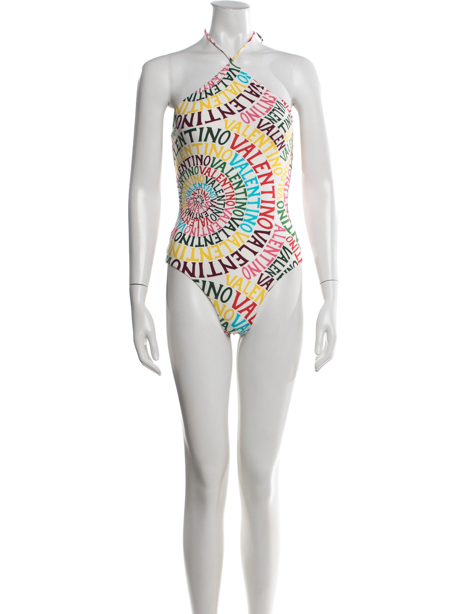 Valentino Graphic Print One-Piece w/ Tags