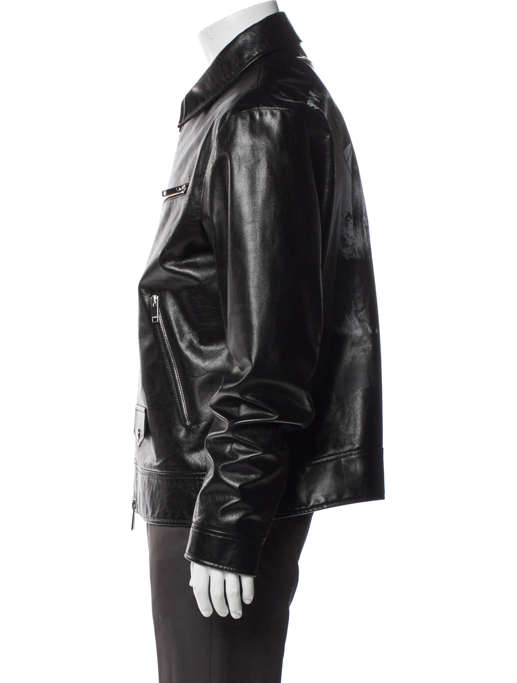 Valentino Calf Leather Jacket