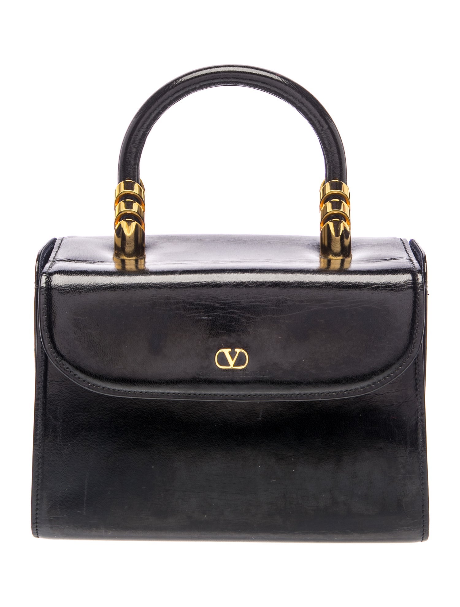 Off-White Leather Jitney 2.8 - Black Handle Bags, Handbags