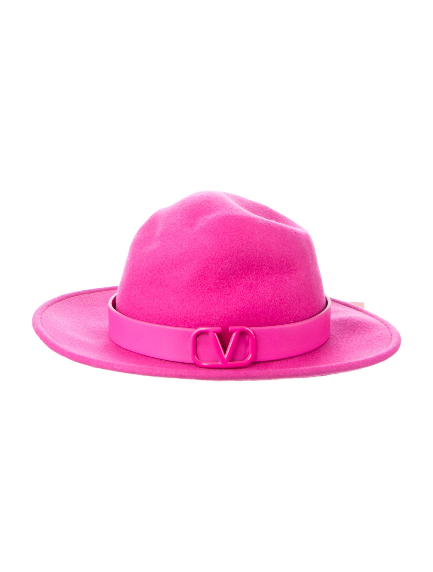 Valentino Wool Fedora Hat