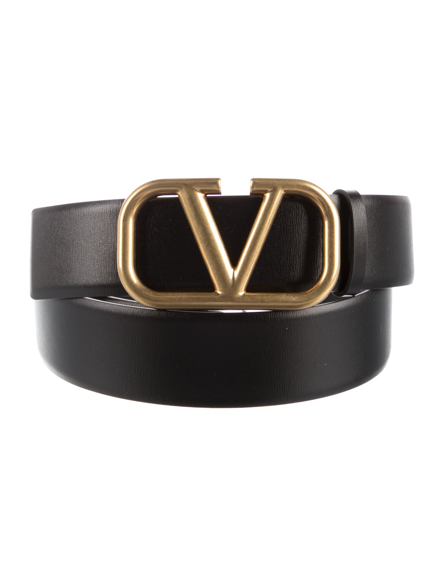 Valentino Vlogo Leather Belt w/ Tags