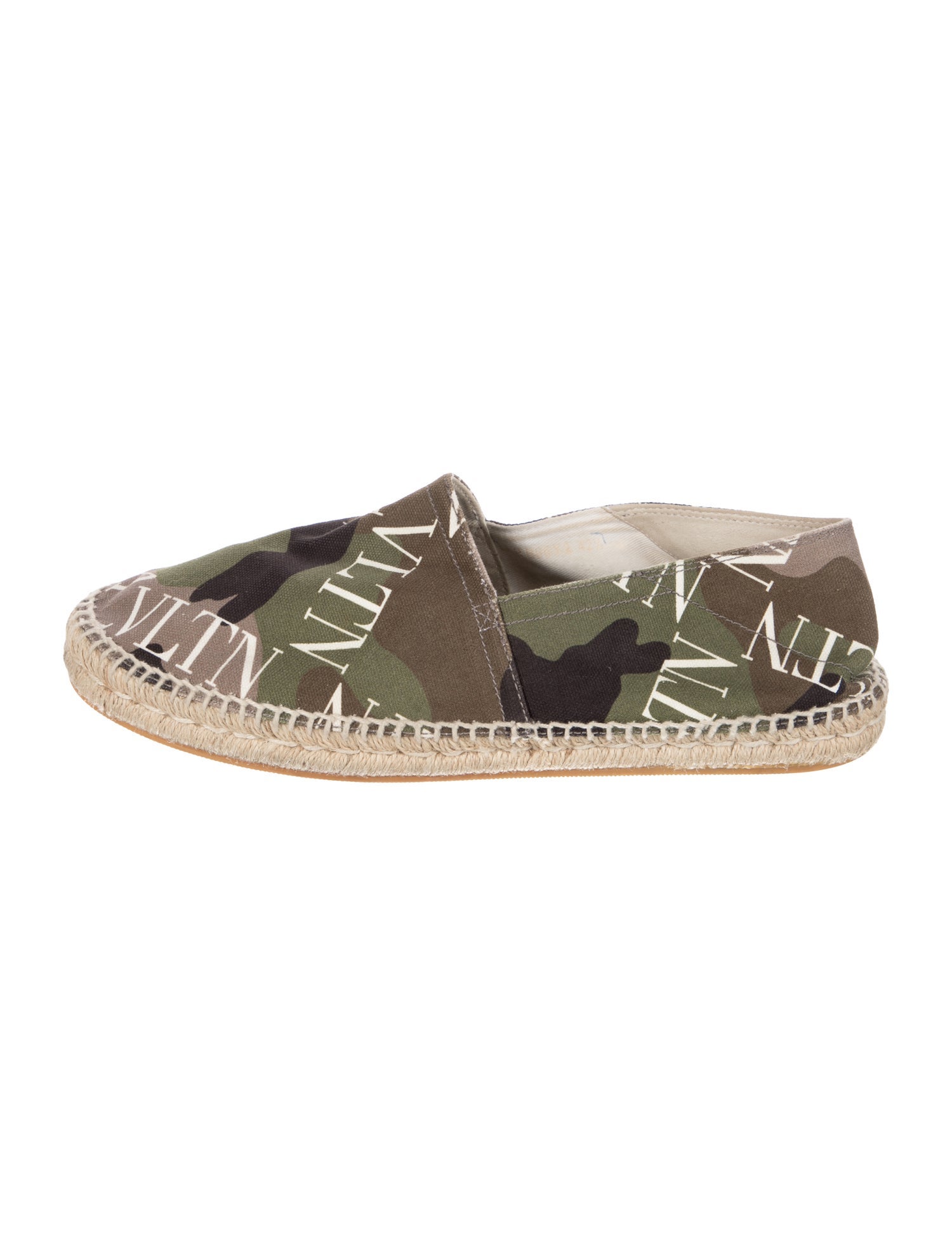 Valentino Canvas Printed Espadrilles