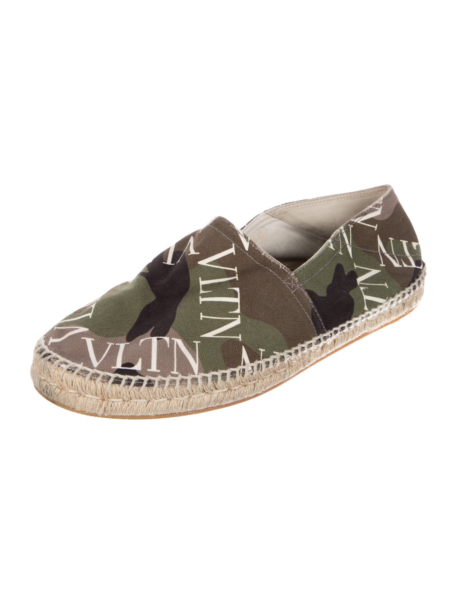 Valentino Canvas Printed Espadrilles