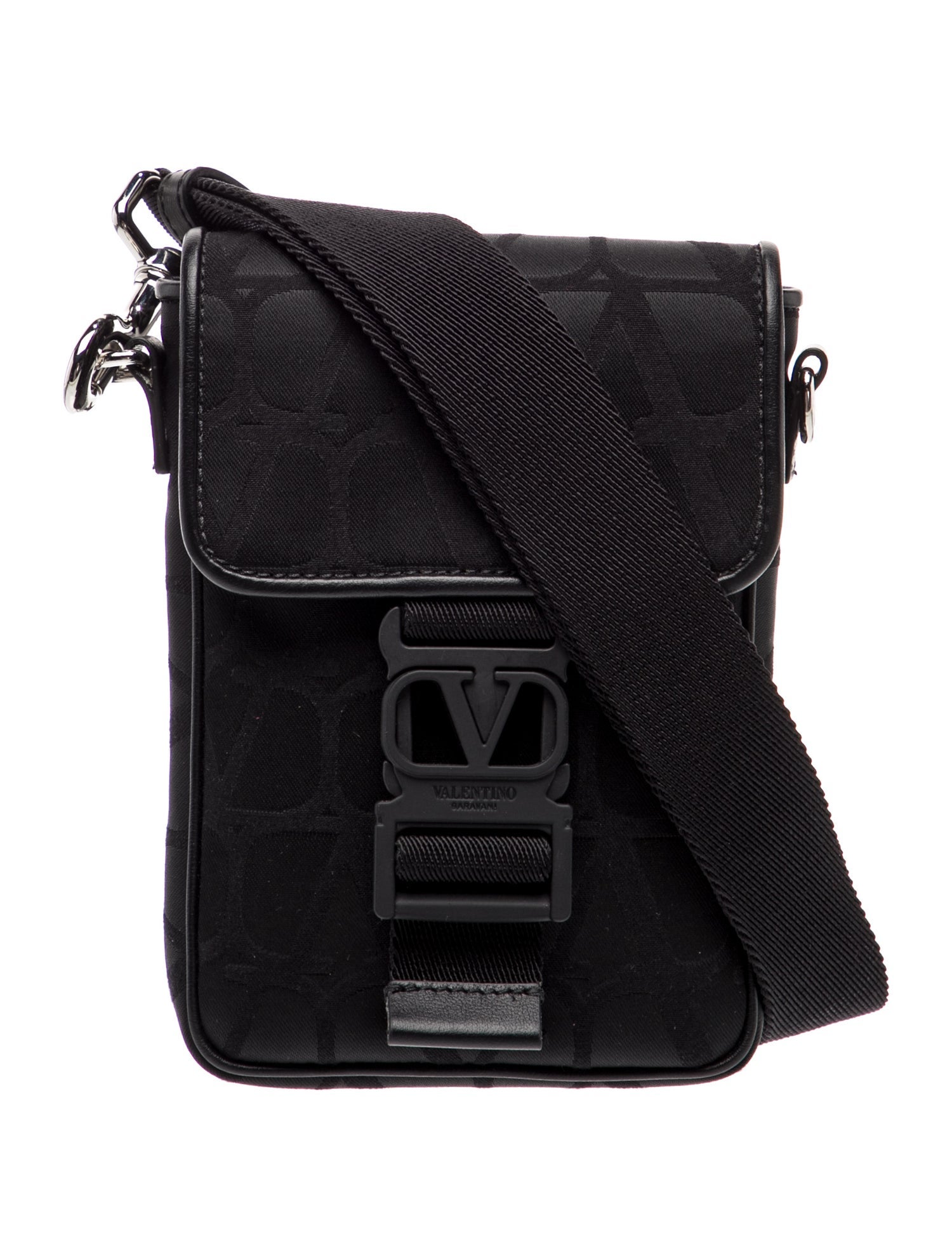 Valentino Canvas Messenger Bag