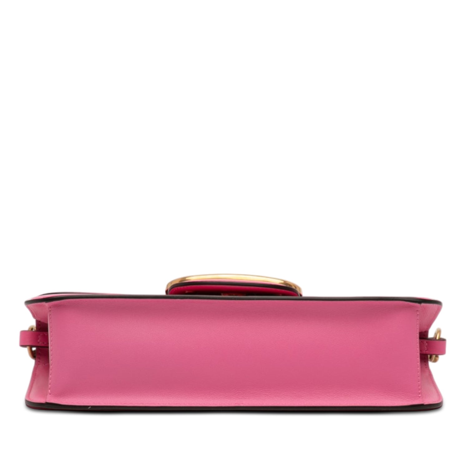 Valentino Calf Leather Medium Calfskin VLogo Loco Satchel - Pink