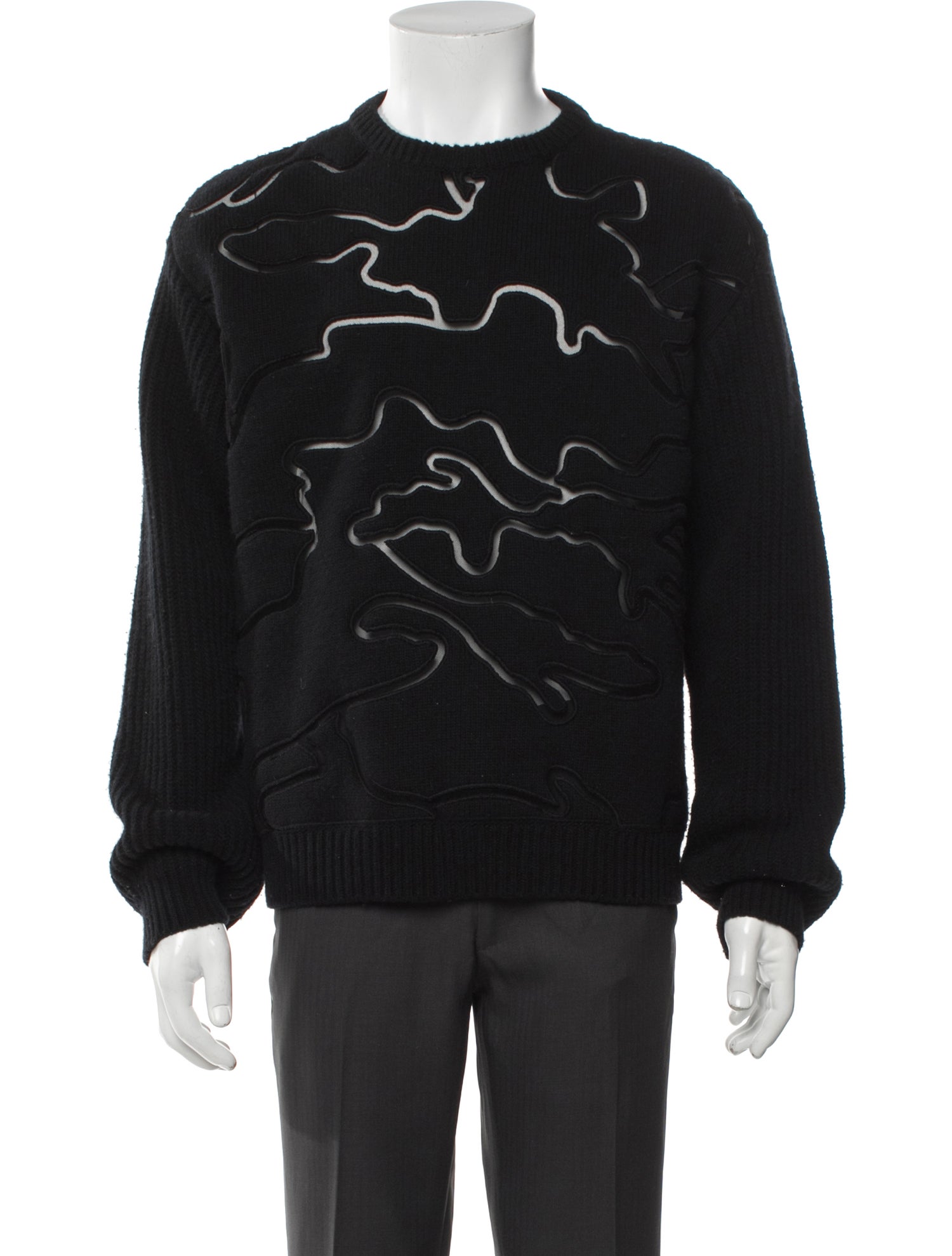 Valentino Graphic Print Crew Neck Pullover