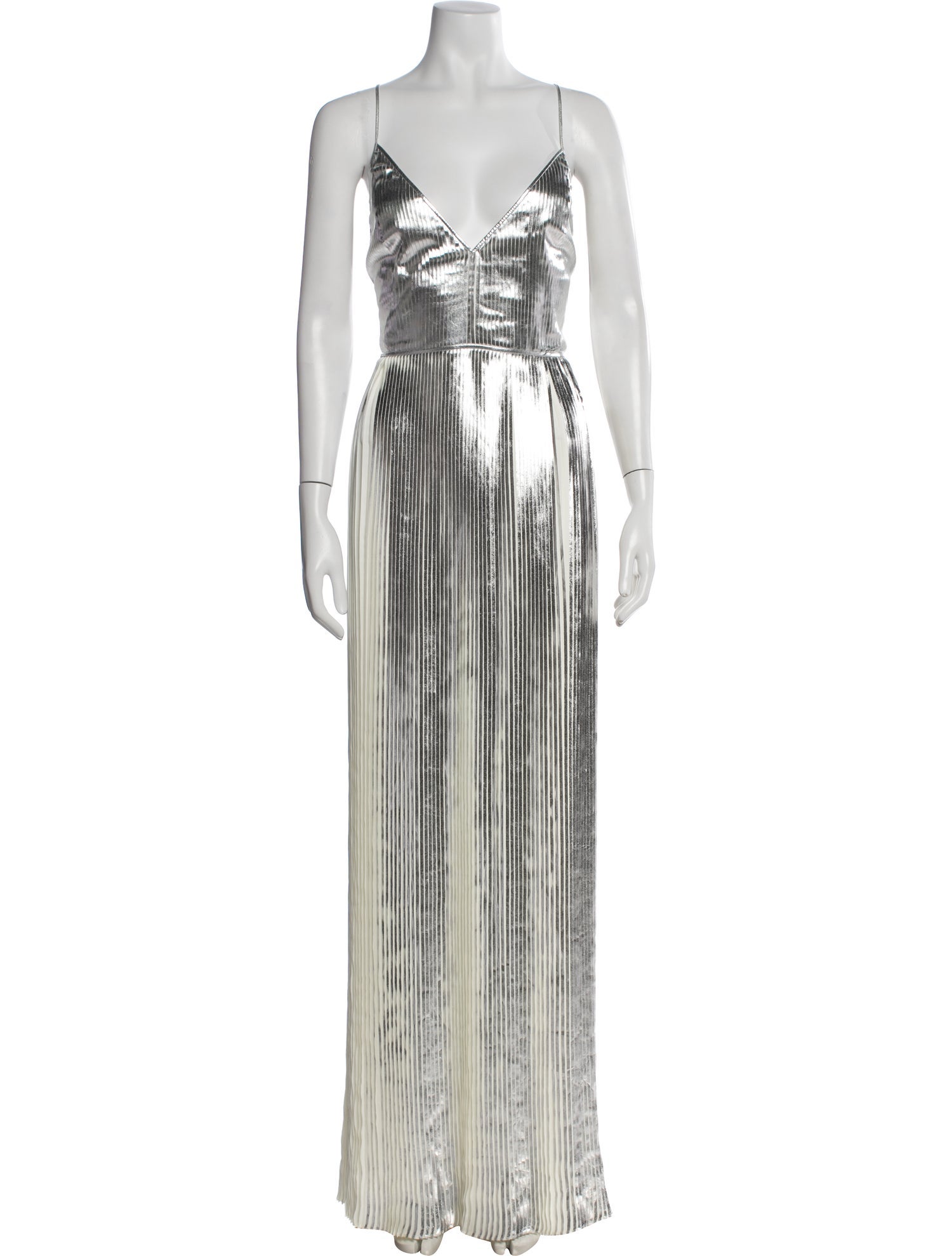 Valentino Striped Long Dress w/ Tags