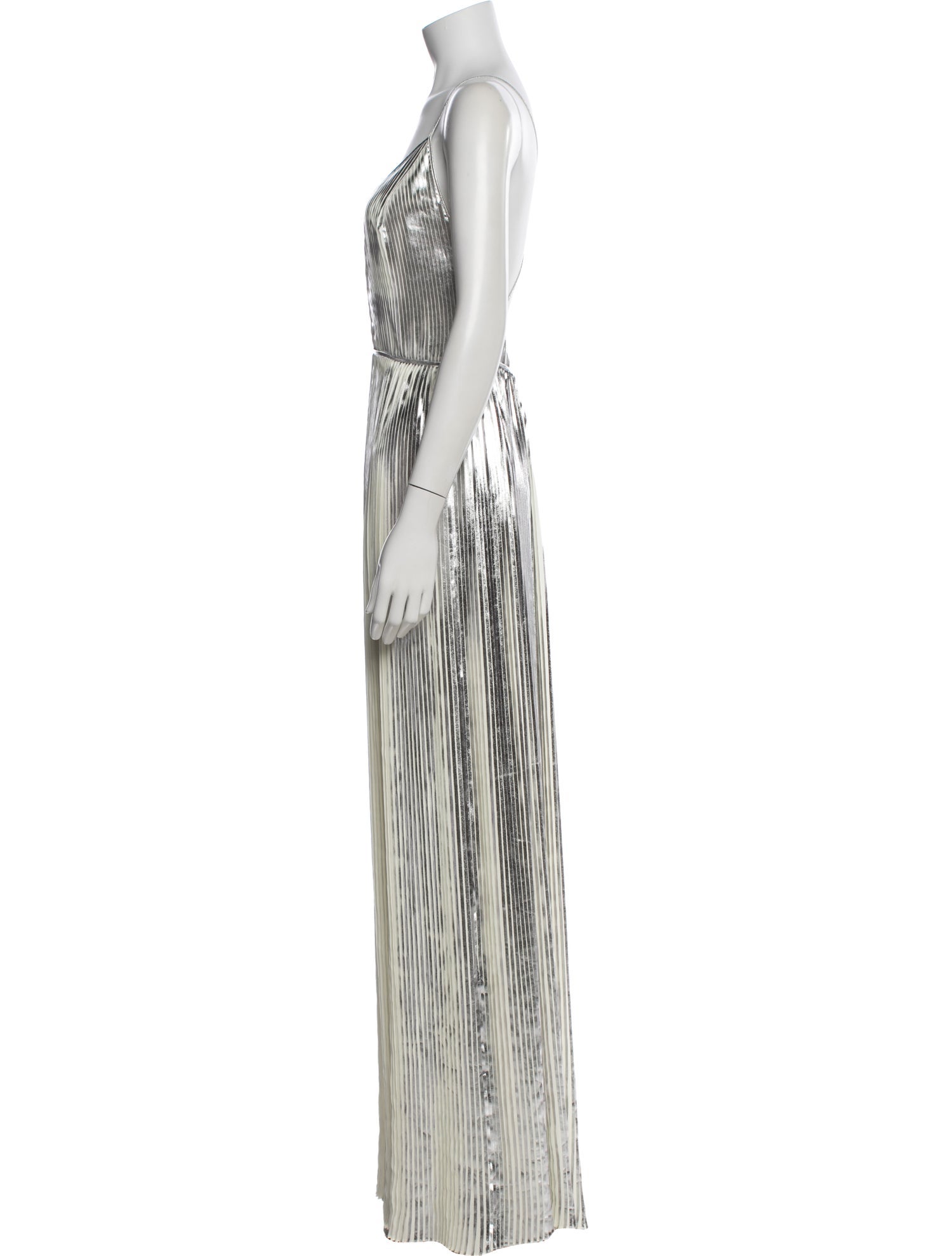 Valentino Striped Long Dress w/ Tags