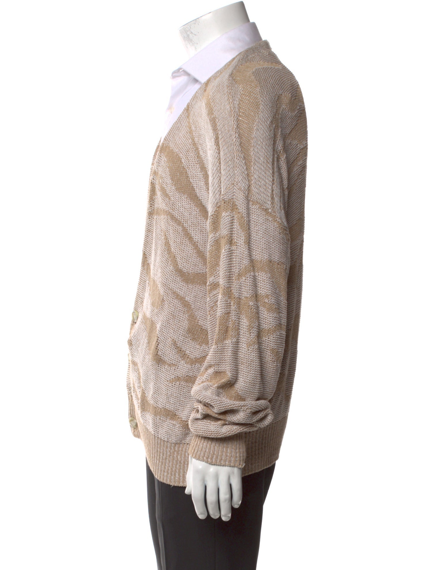 Valentino Vintage Linen Cardigan