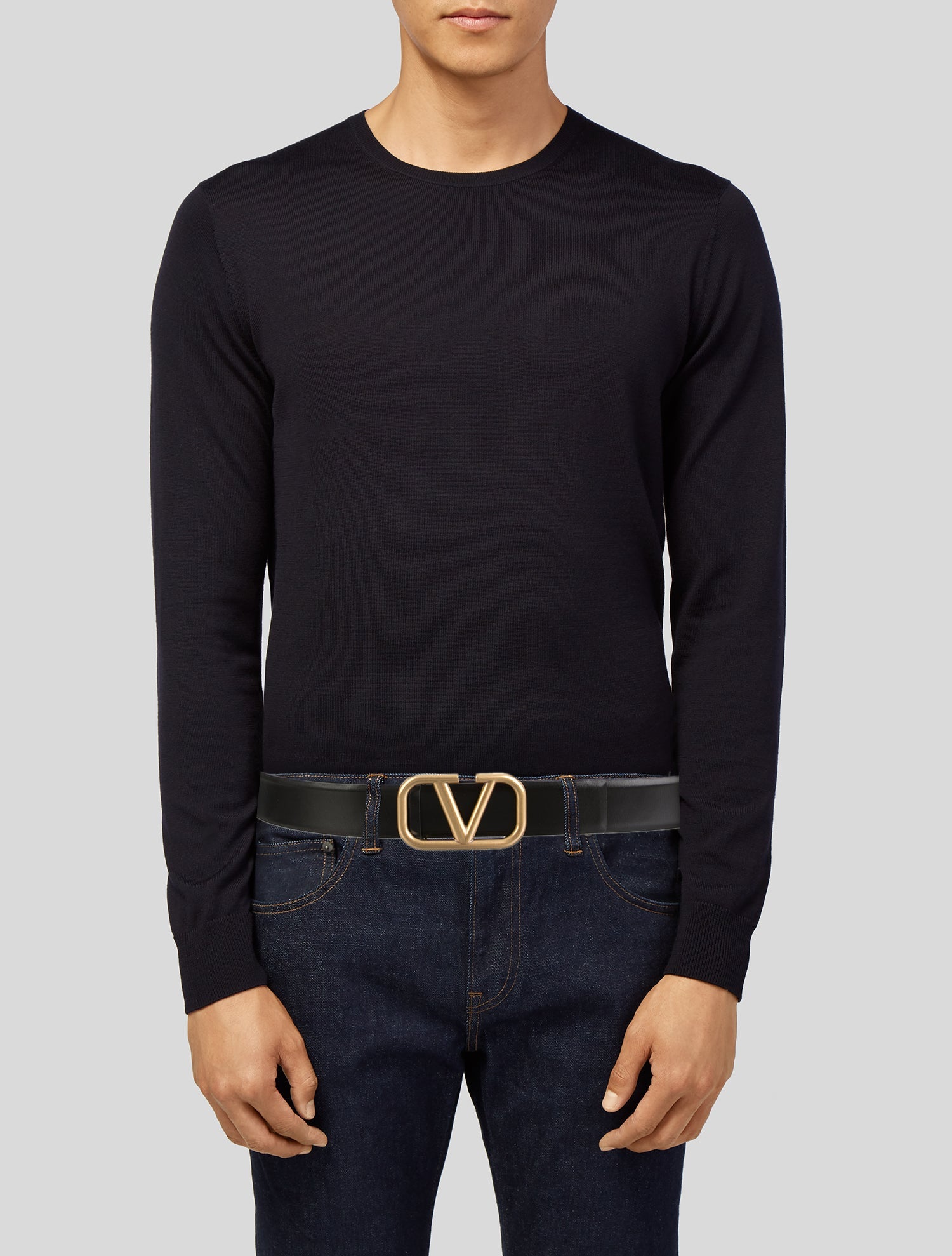 Valentino Leather Waist Belt