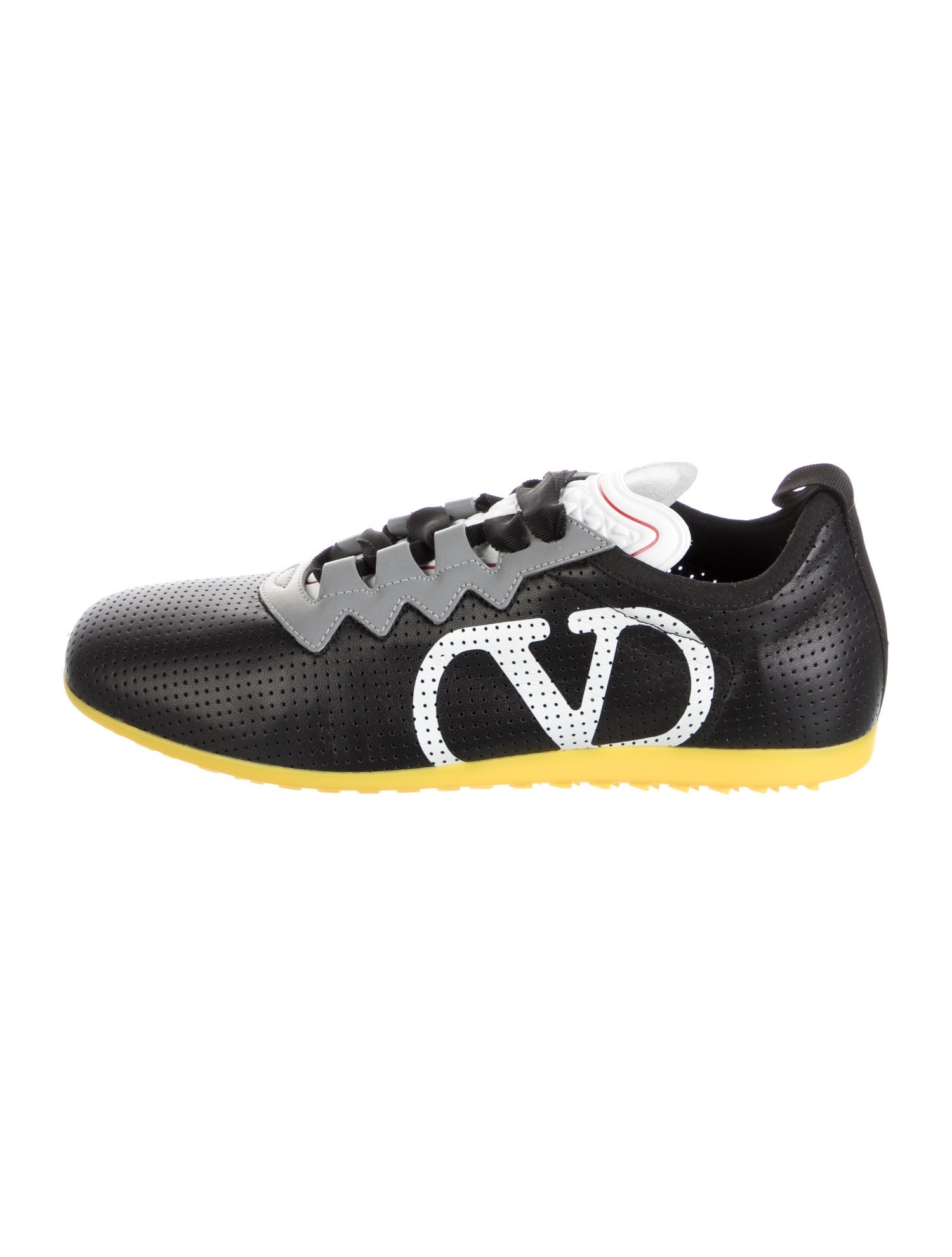 Valentino Vlogo Leather Athletic Sneakers w/ Tags