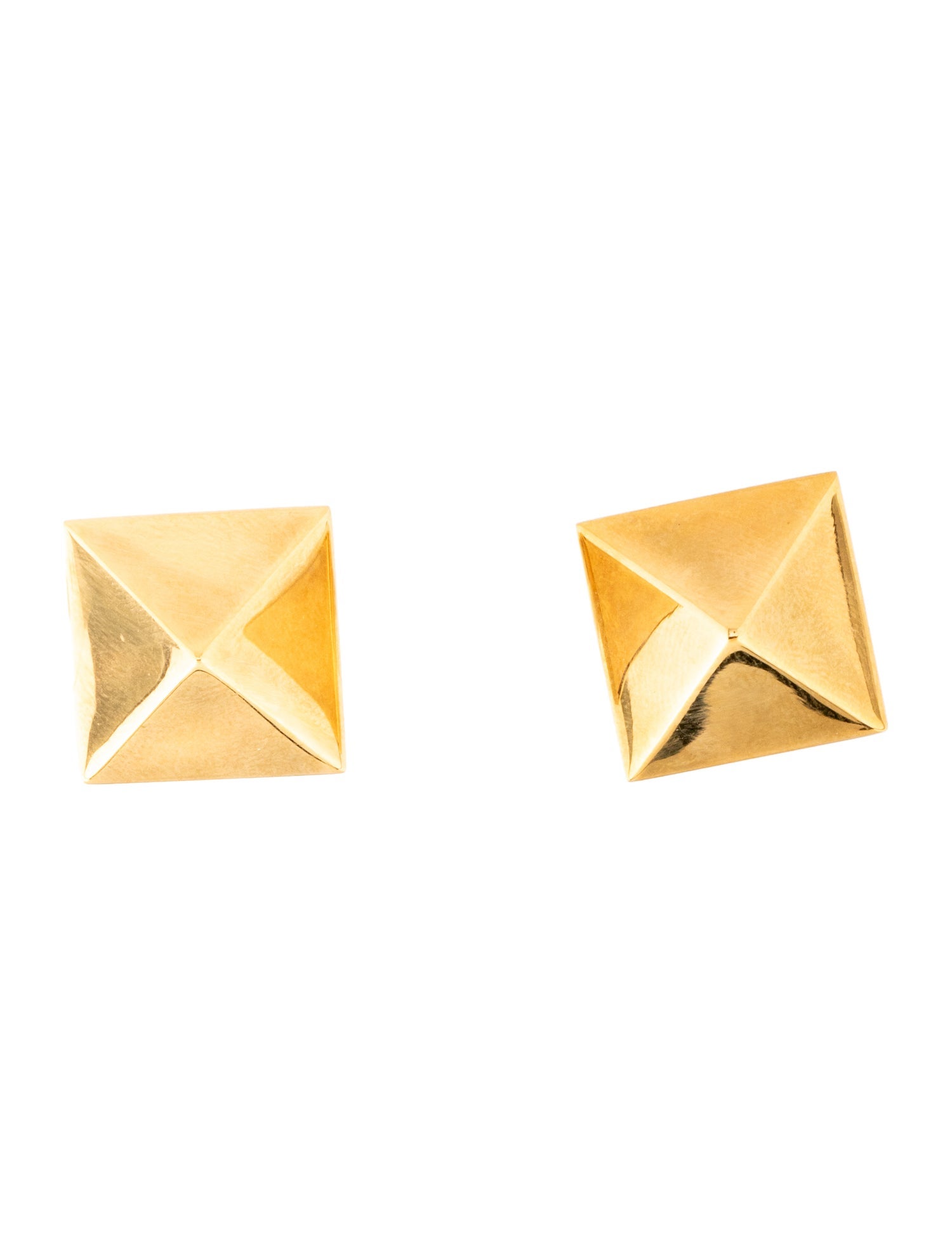 Valentino Pyramid Rockstud Earrings