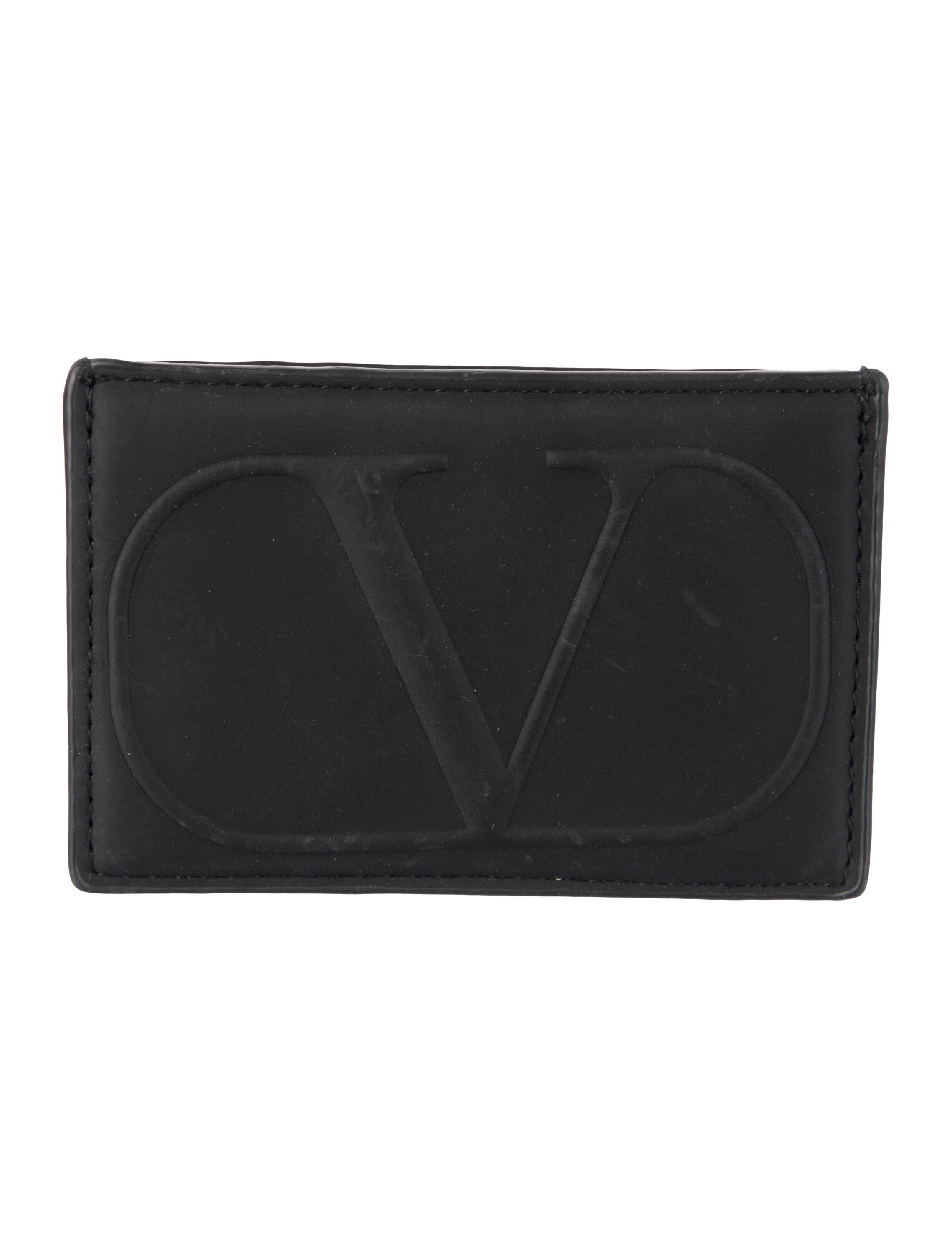 Valentino Leather Card Holder