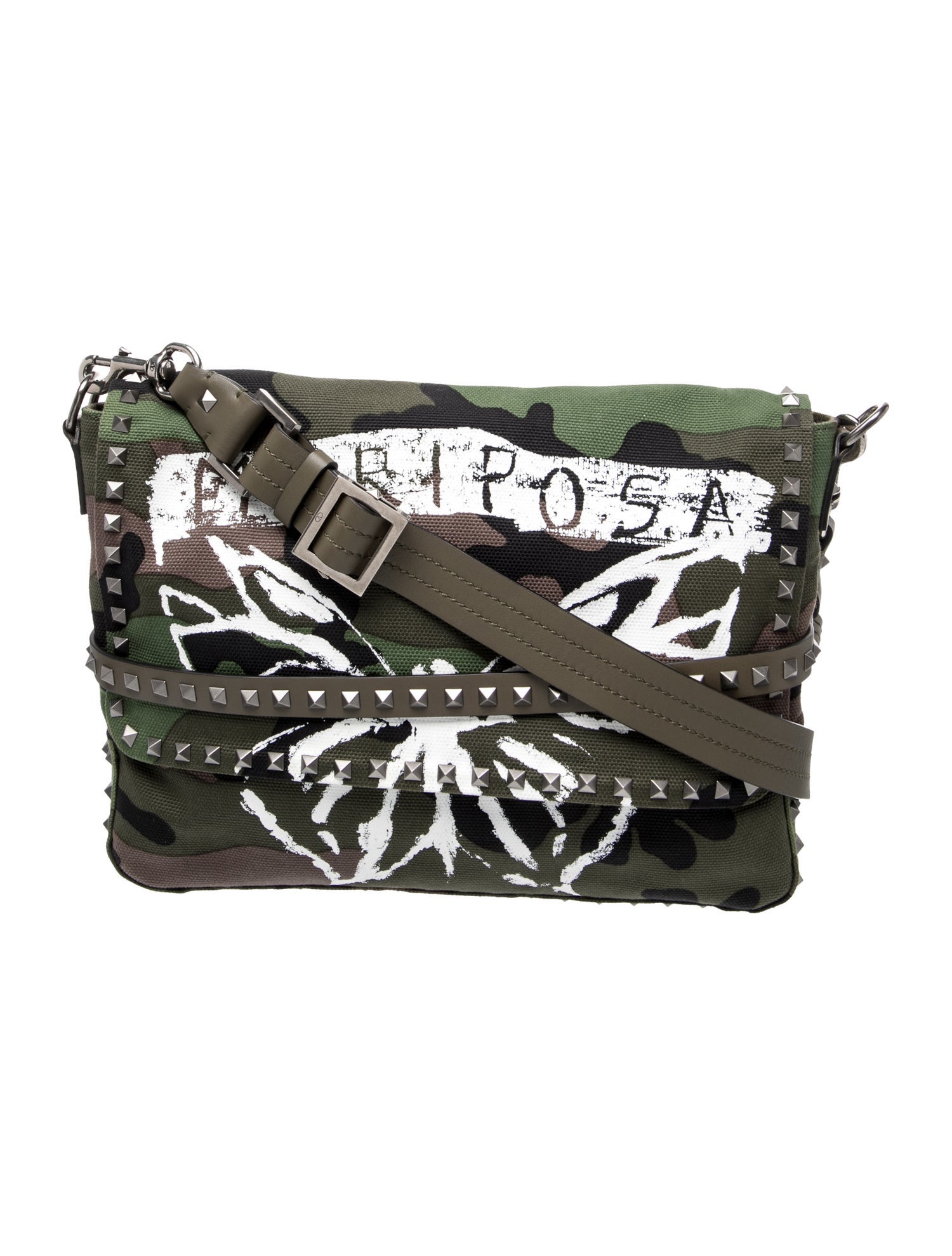 Valentino Rockstud Butterfly Studded Bag