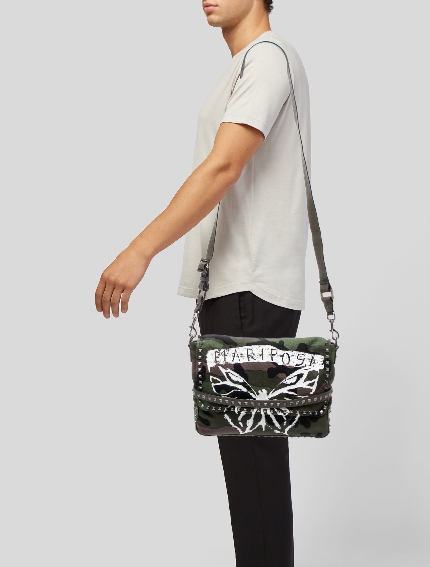 Valentino Rockstud Butterfly Studded Bag