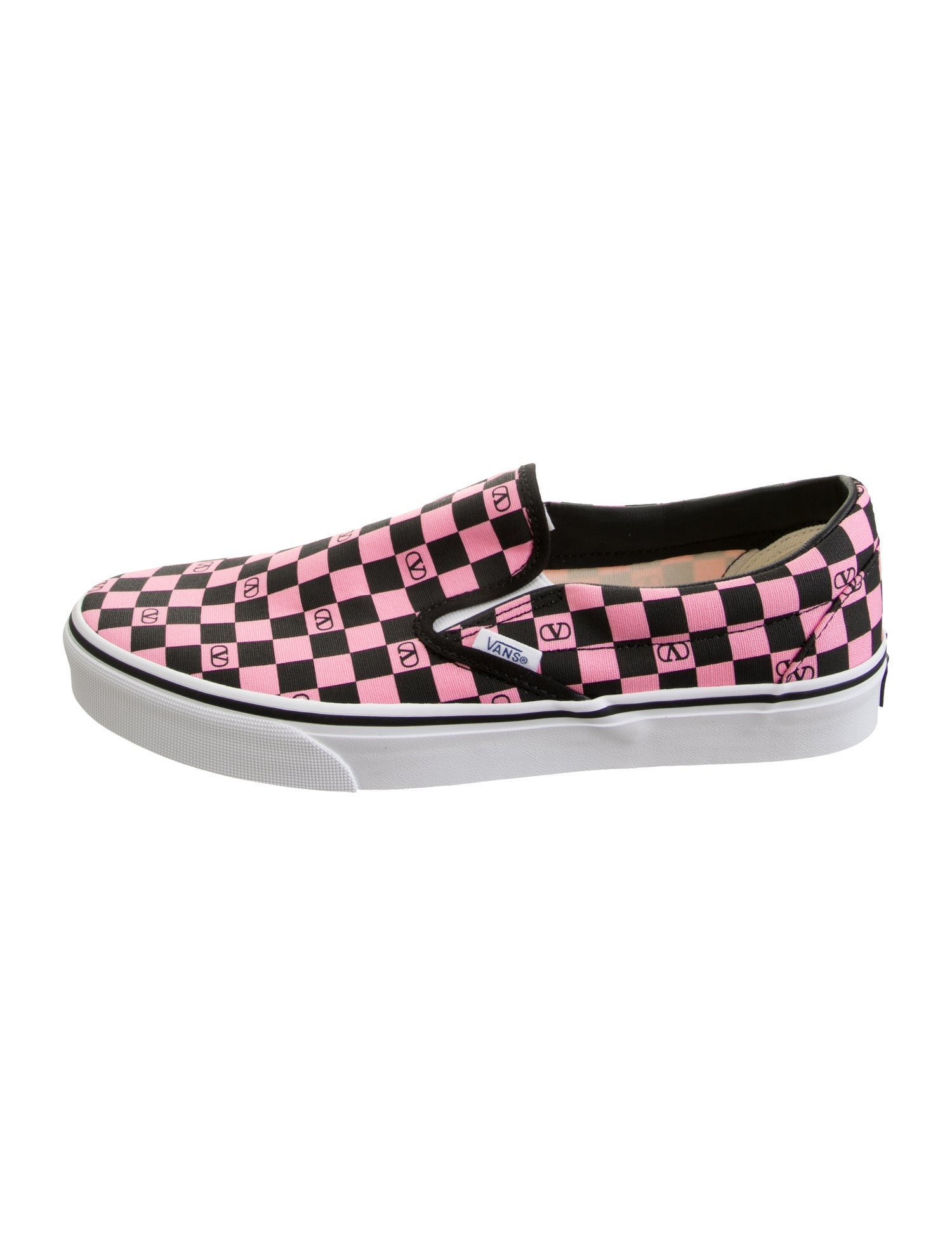 Vans x Valentino Canvas Plaid Print Espadrilles