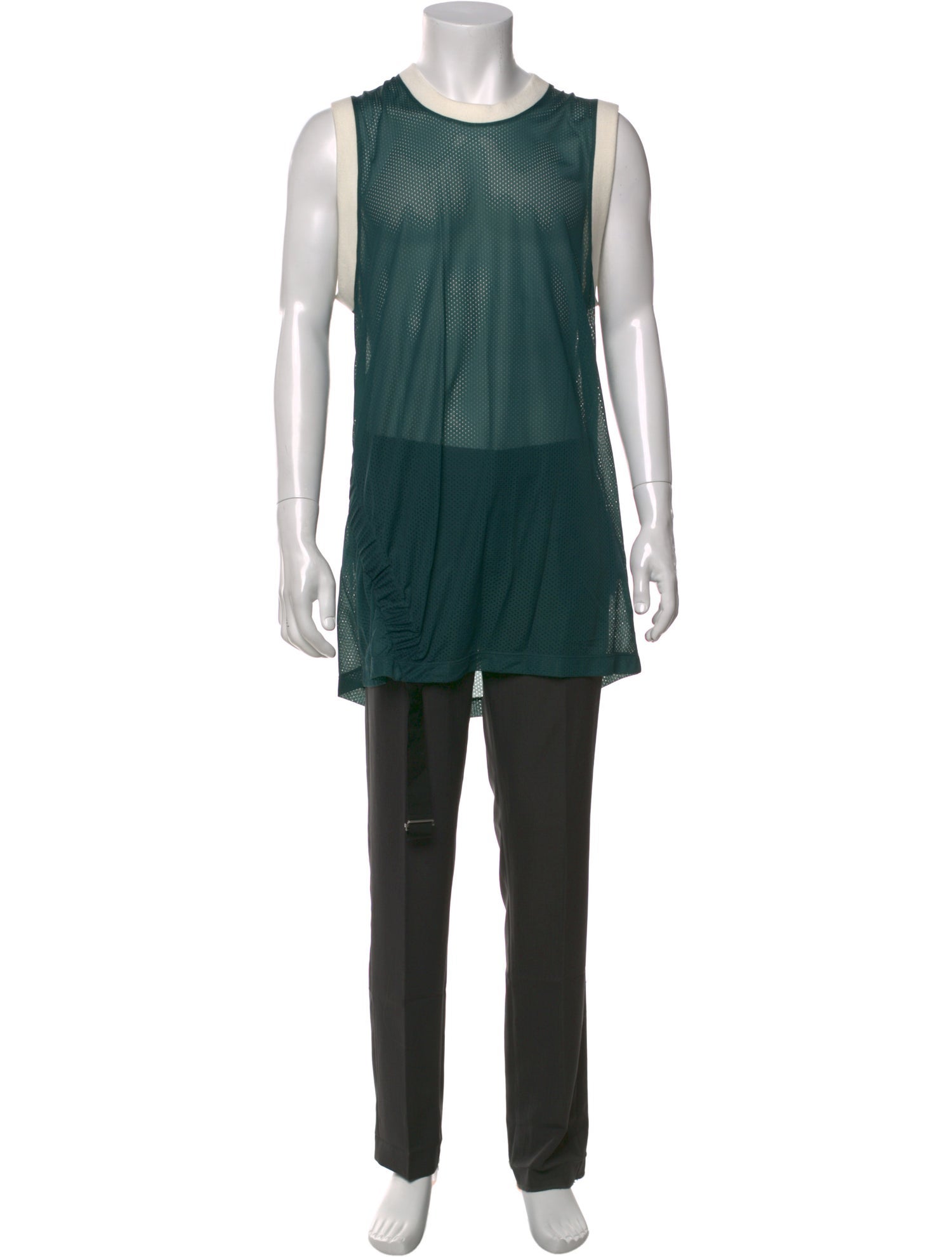 Valentino Crew Neck Sleeveless T-Shirt