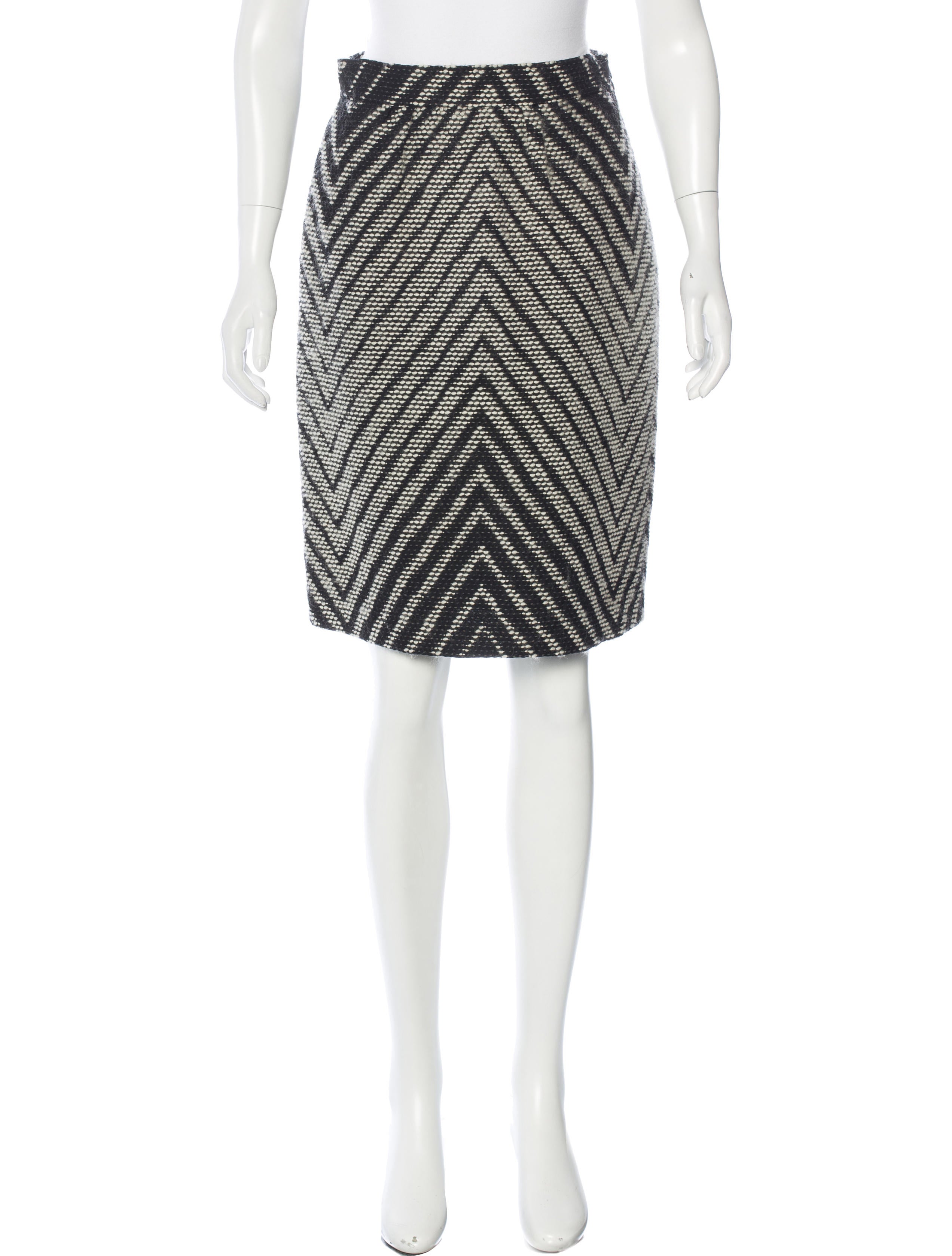 Valentino Knit Pencil Skirt - Skirts - VAL57831 The RealReal