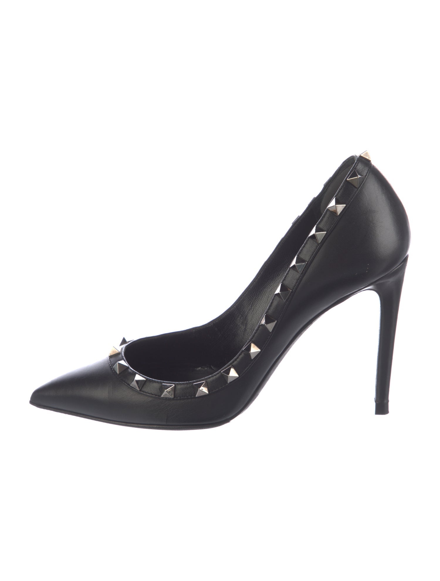 Christian Dior Crystal Embellishments D'Orsay Pumps - Black Pumps