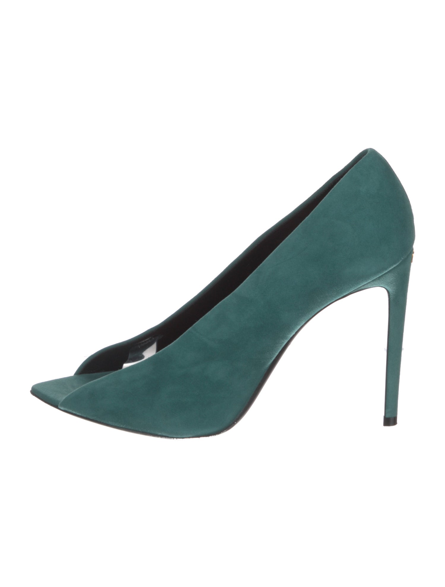 Valentino Rockstud Accents Suede Mules