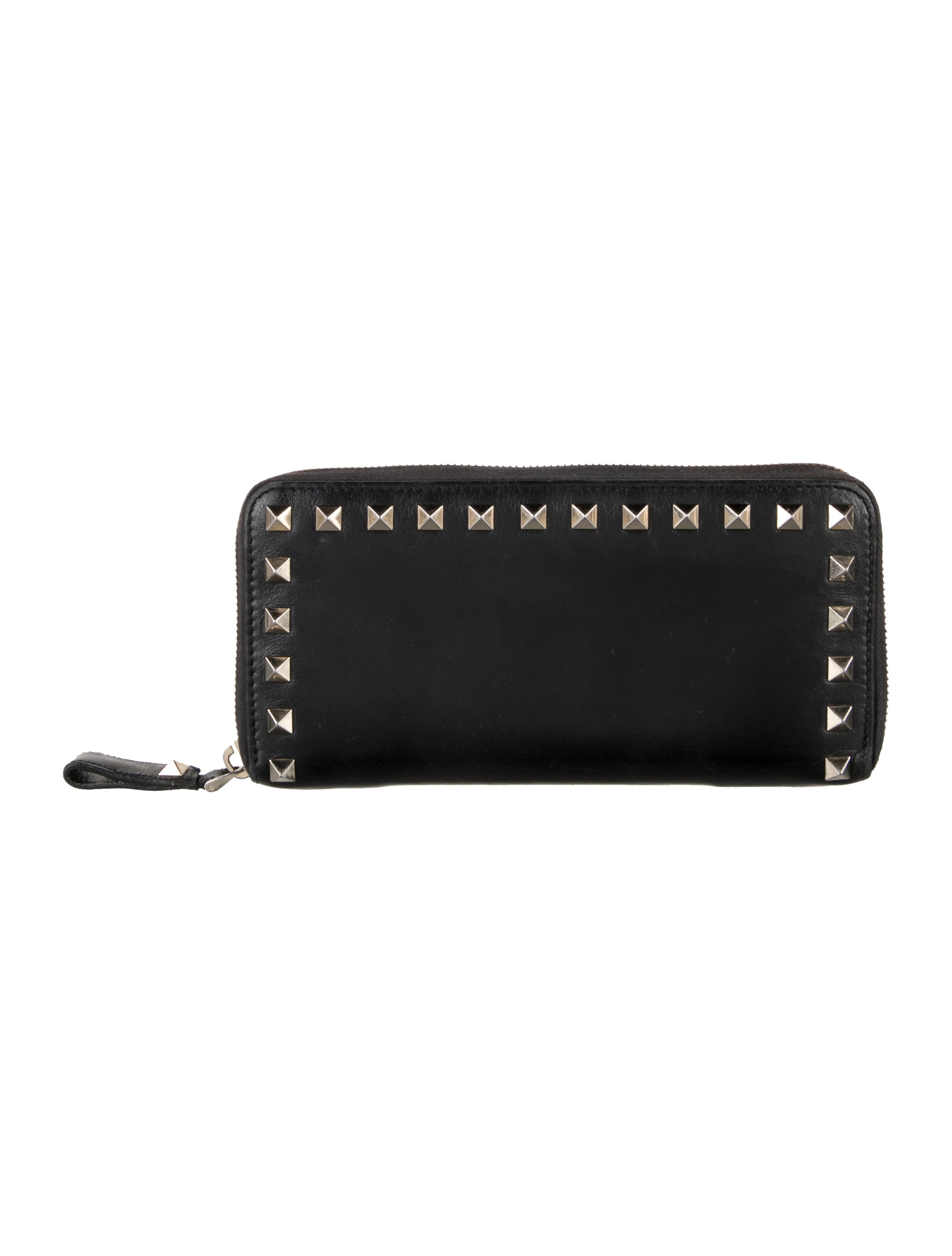Valentino Leather Printed Continental Wallet