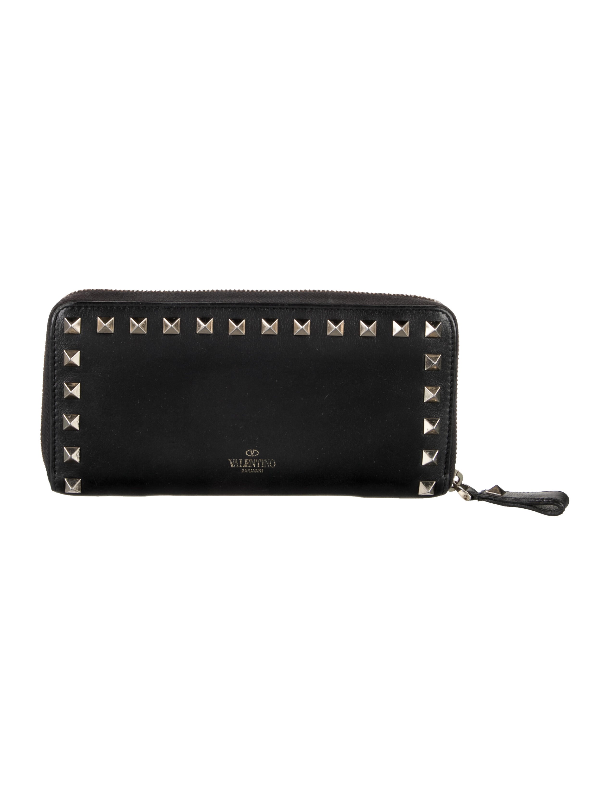 Valentino Leather Printed Continental Wallet