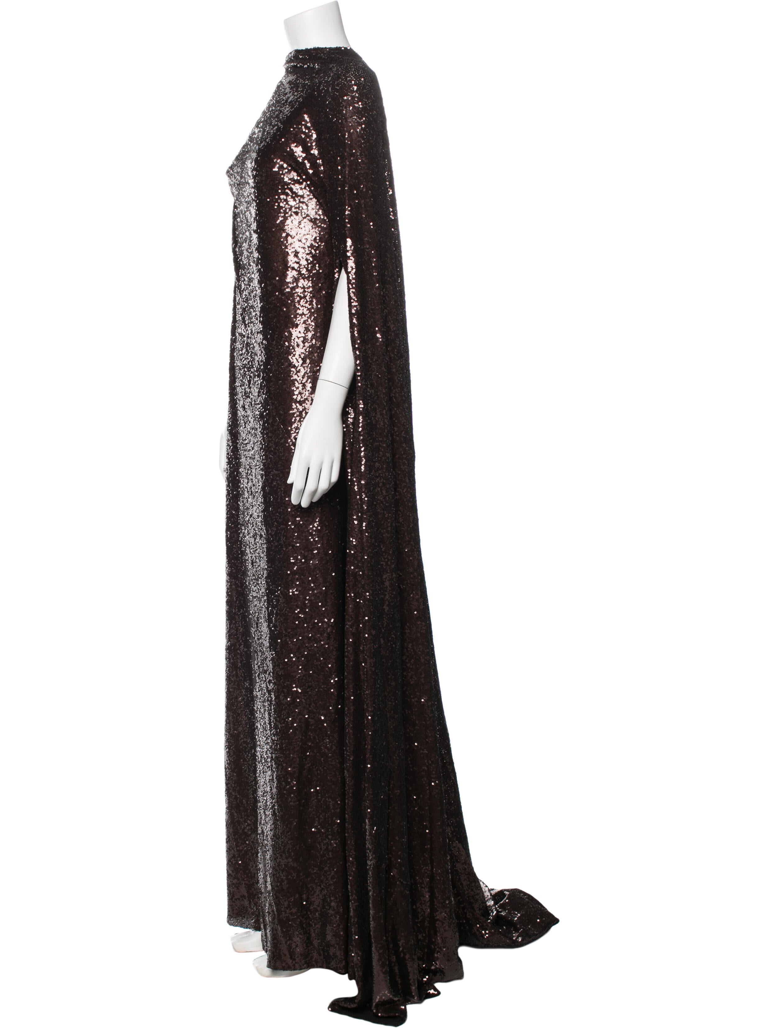Valentino Sequin Long Dress