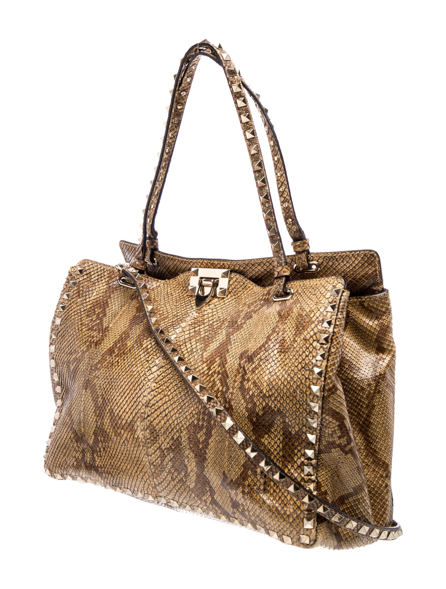 grace VALENTINO ROCKSTUD BAG ほぼ新品 Valentino Rockstud Tote - Grey Totes, Handbags - VAL583471 | The