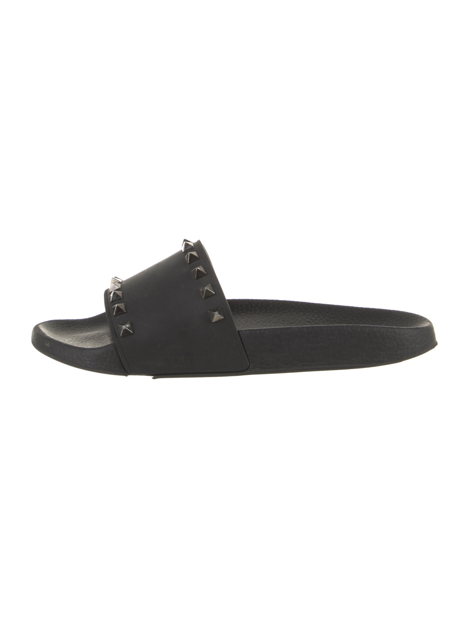 Valentino Rockstud Accents Rubber Mules