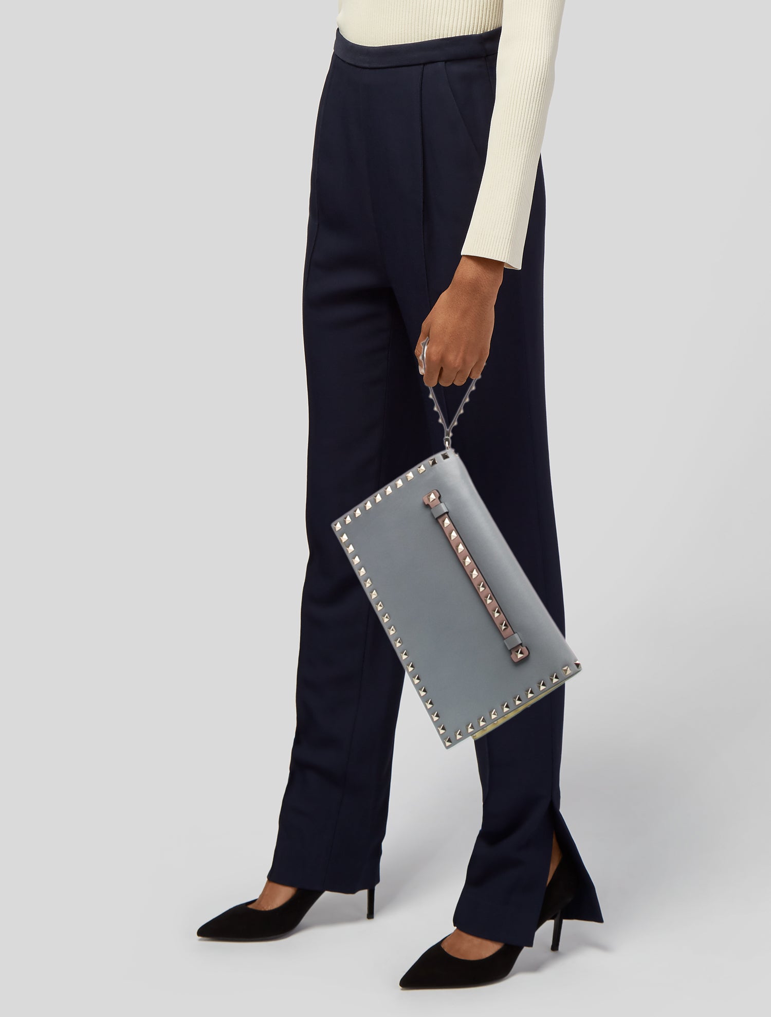 リセルユニテット TOTEME Raffia Box Clutch - Neutrals Clutches, Handbags - TTM35887