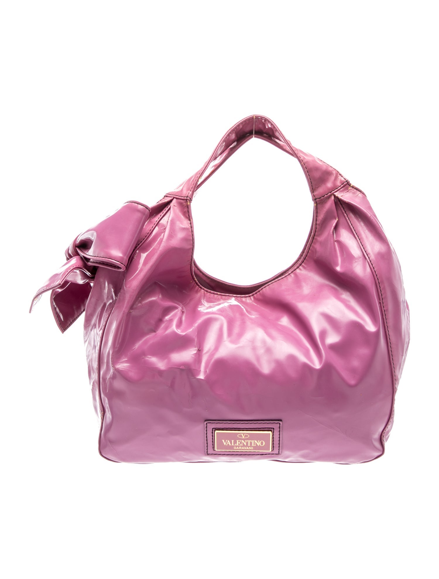 Patent Leather Hobo
