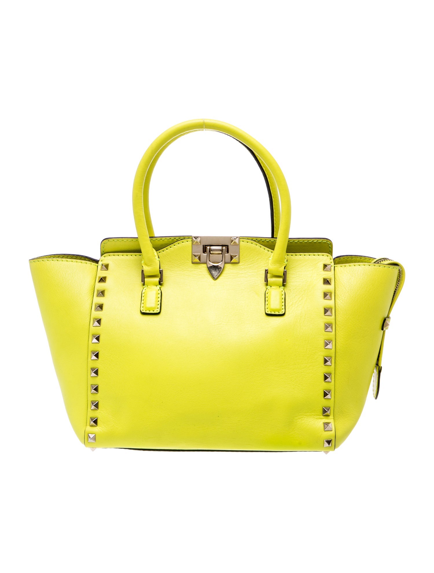 Rockstud Top Handle Bag
