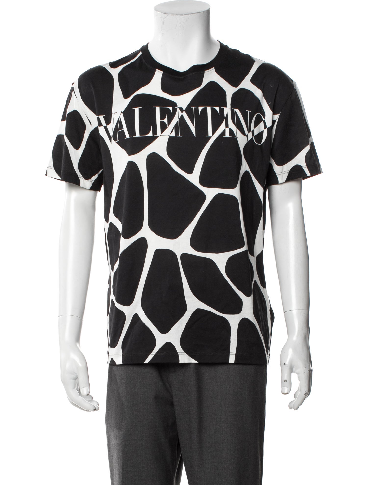 Fendi Zucca FF Logo Graphic Print T-Shirt - White T-Shirts