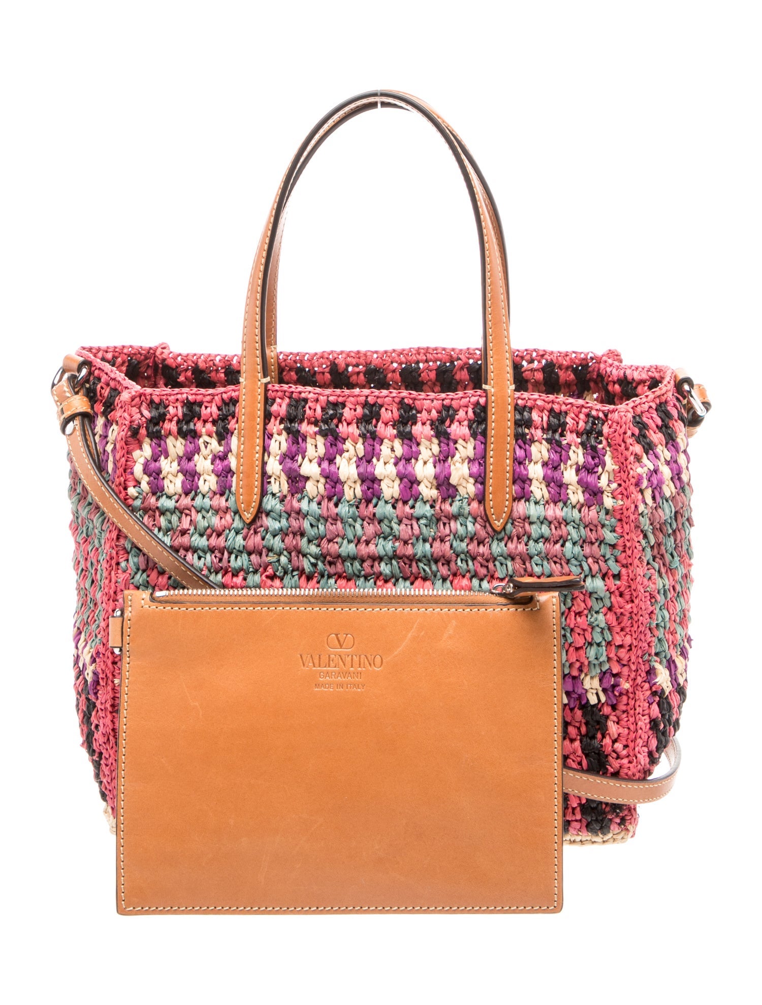Valentino Vlogo Top Handle Bag - Pink Handle Bags, Handbags