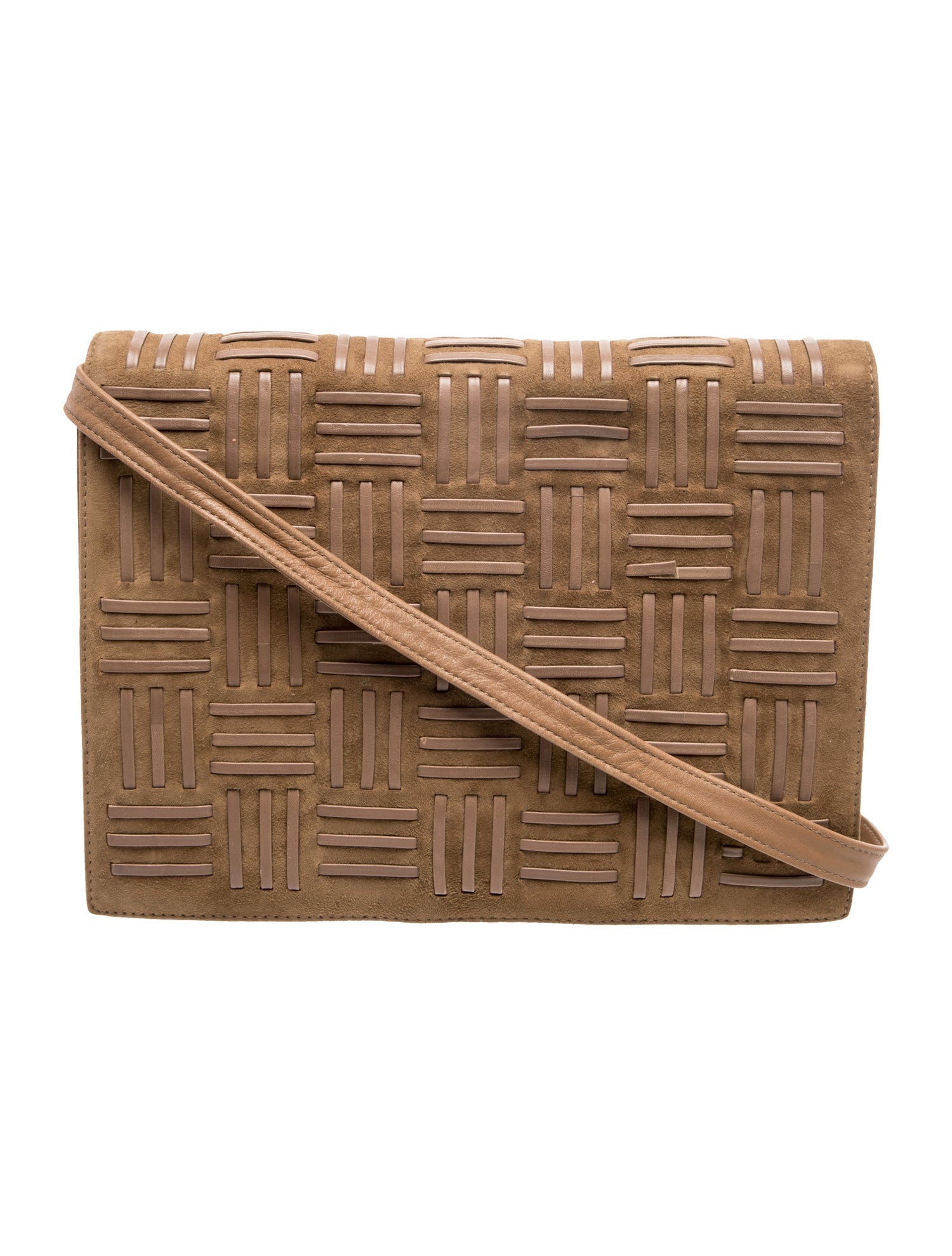 Suede Crossbody Bag Vintage