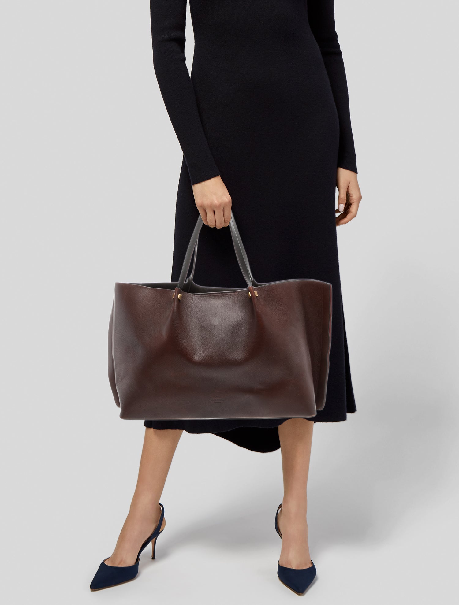 Valentino Puzzlestud Leather Tote w/ Tags - Red Totes, Handbags