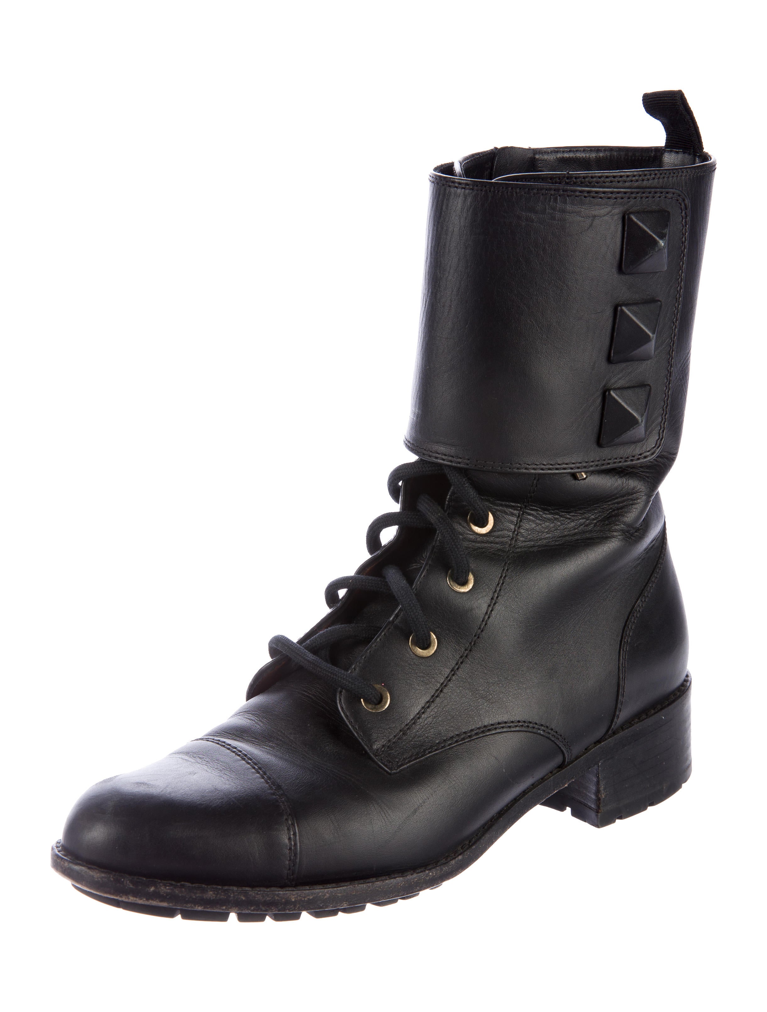 valentino combat boots